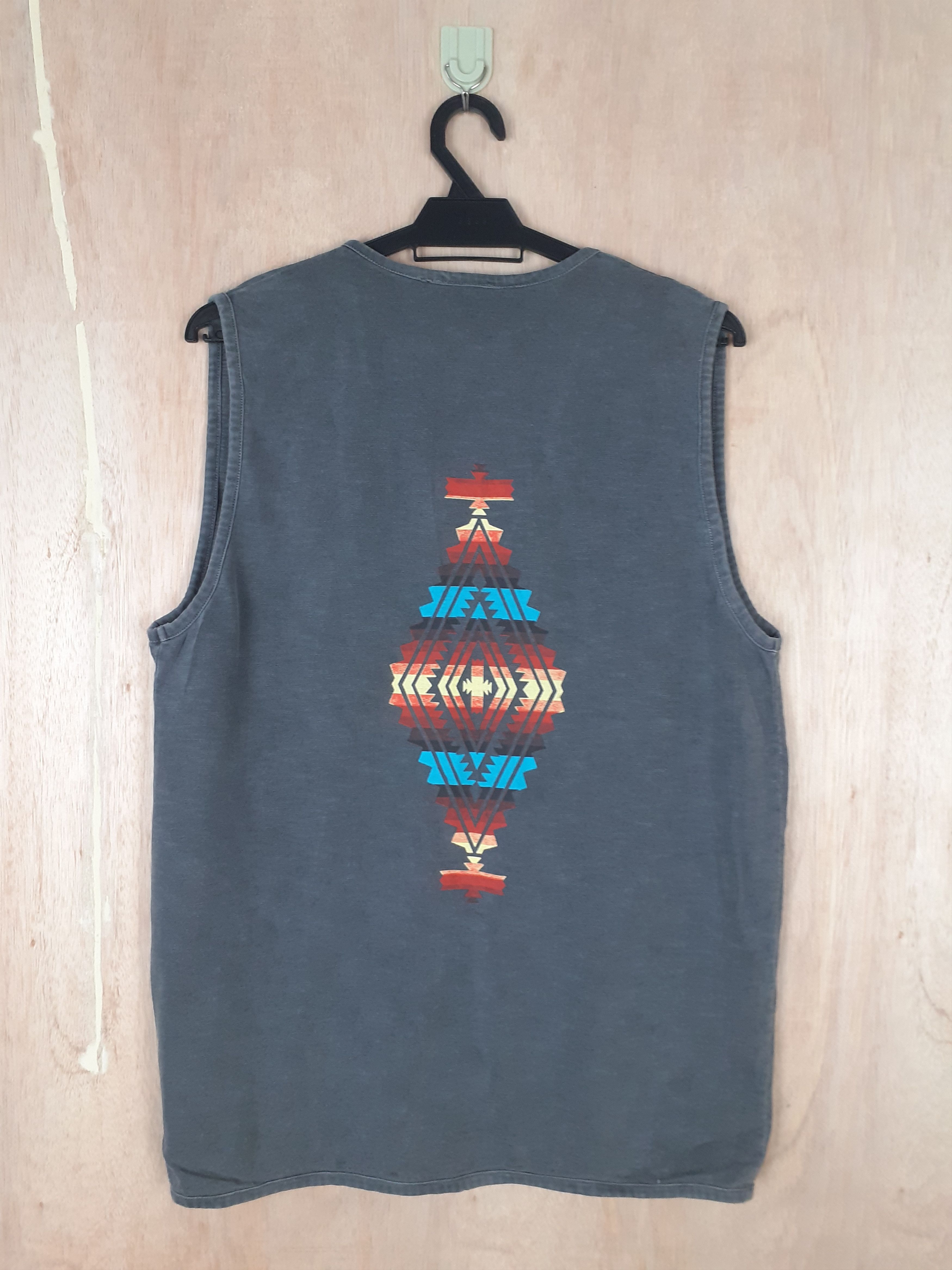 Diamond Head Diamond Head navajo vest gray cardigan #3639 Size US M / EU 48-50 / 2 - 1 Thumbnail
