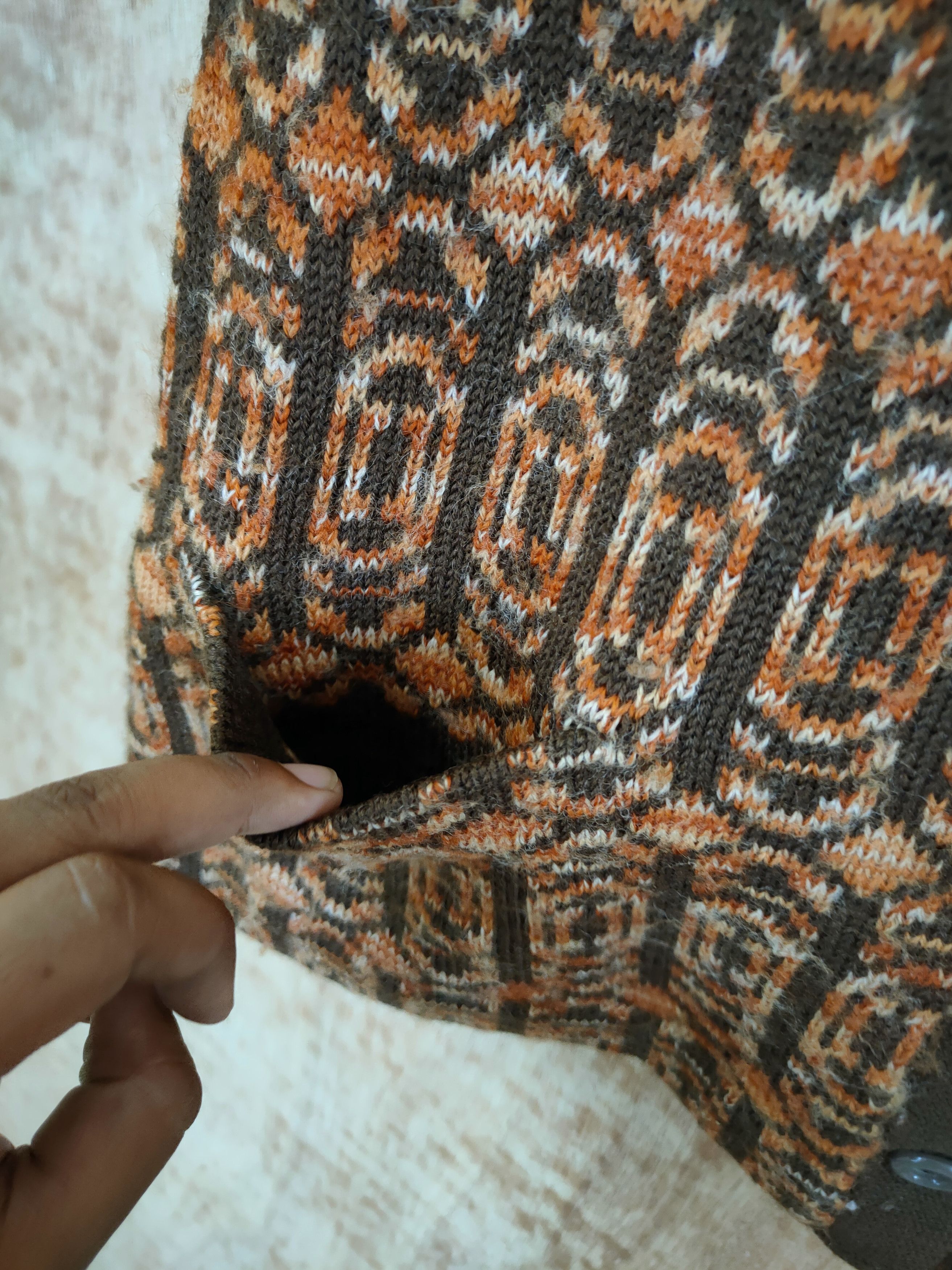 Japanese Brand Japan vintage art knitwear mohair vest cardigan #46- Size S / US 4 / IT 40 - 6 Thumbnail