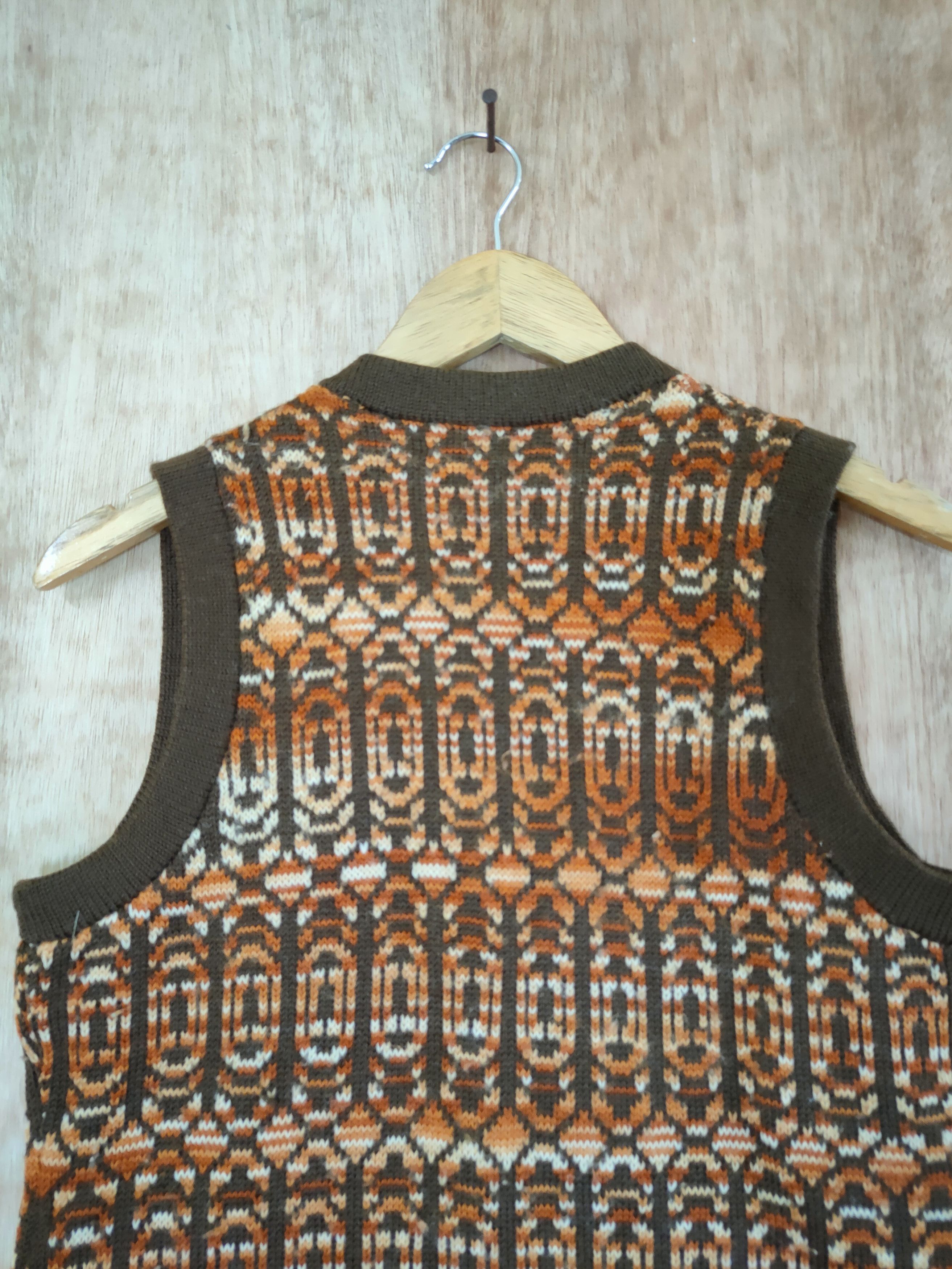 Japanese Brand Japan vintage art knitwear mohair vest cardigan #46- Size S / US 4 / IT 40 - 10 Thumbnail