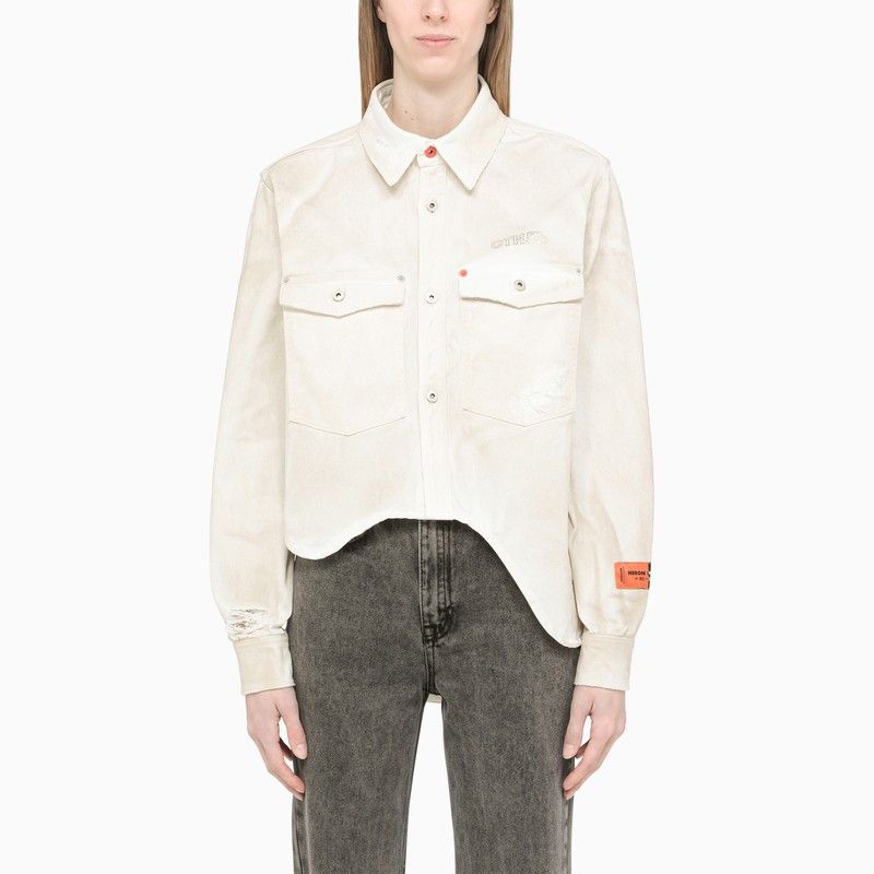 Off-White Security' T-Shirt by Heron Preston on Sale