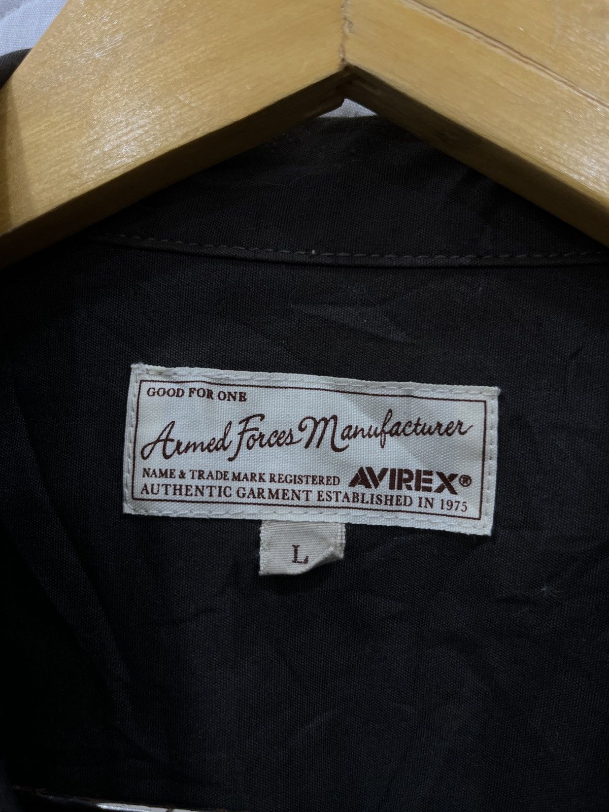 Avirex (Pp). AVIREX US AIR FORCE COLLAR SHIRT Size US M / EU 48-50 / 2 - 6 Thumbnail
