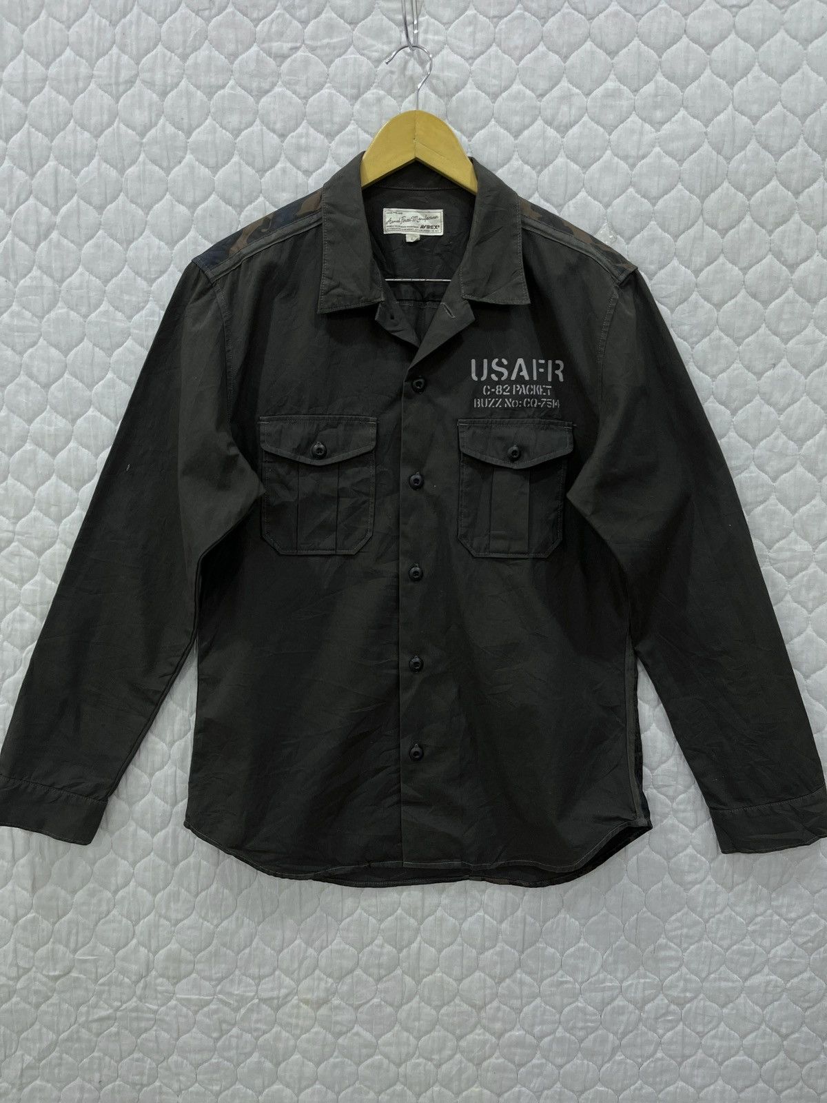 Avirex (Pp). AVIREX US AIR FORCE COLLAR SHIRT Size US M / EU 48-50 / 2 - 2 Thumbnail