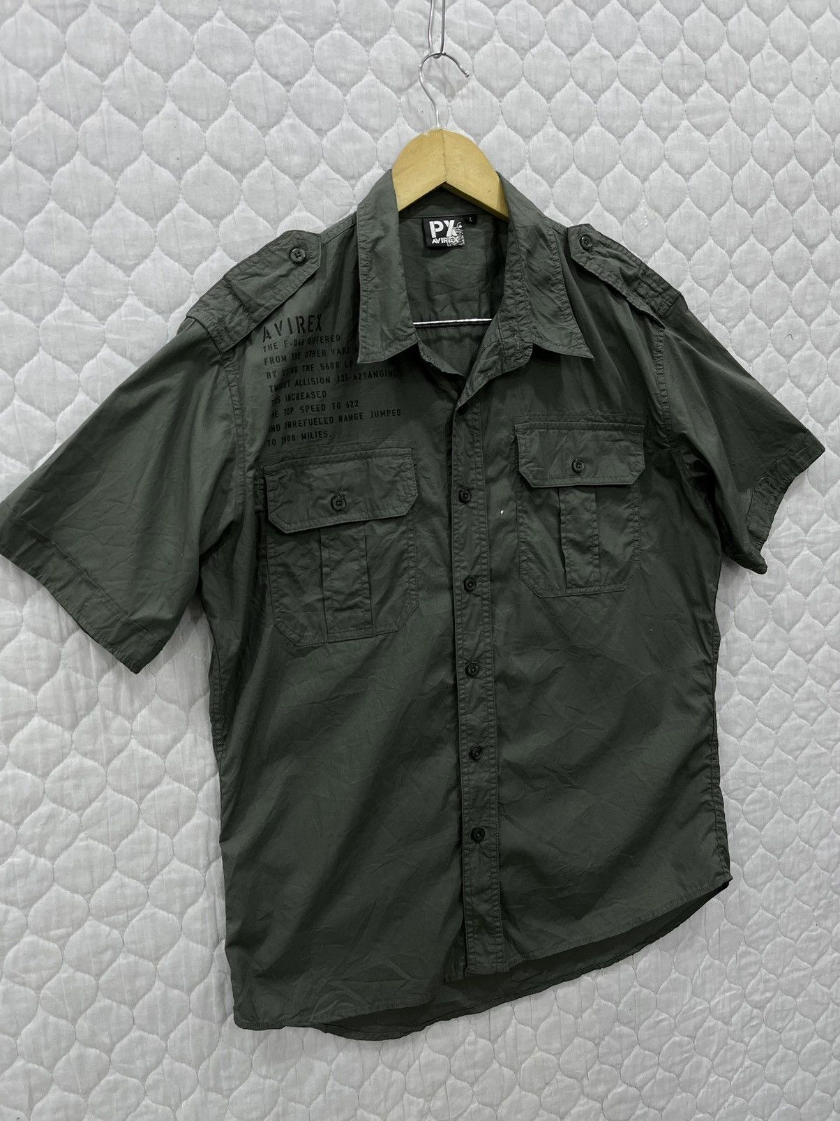 Avirex (Cc). AVIREX COLAR T SHIRTS Size US M / EU 48-50 / 2 - 4 Thumbnail