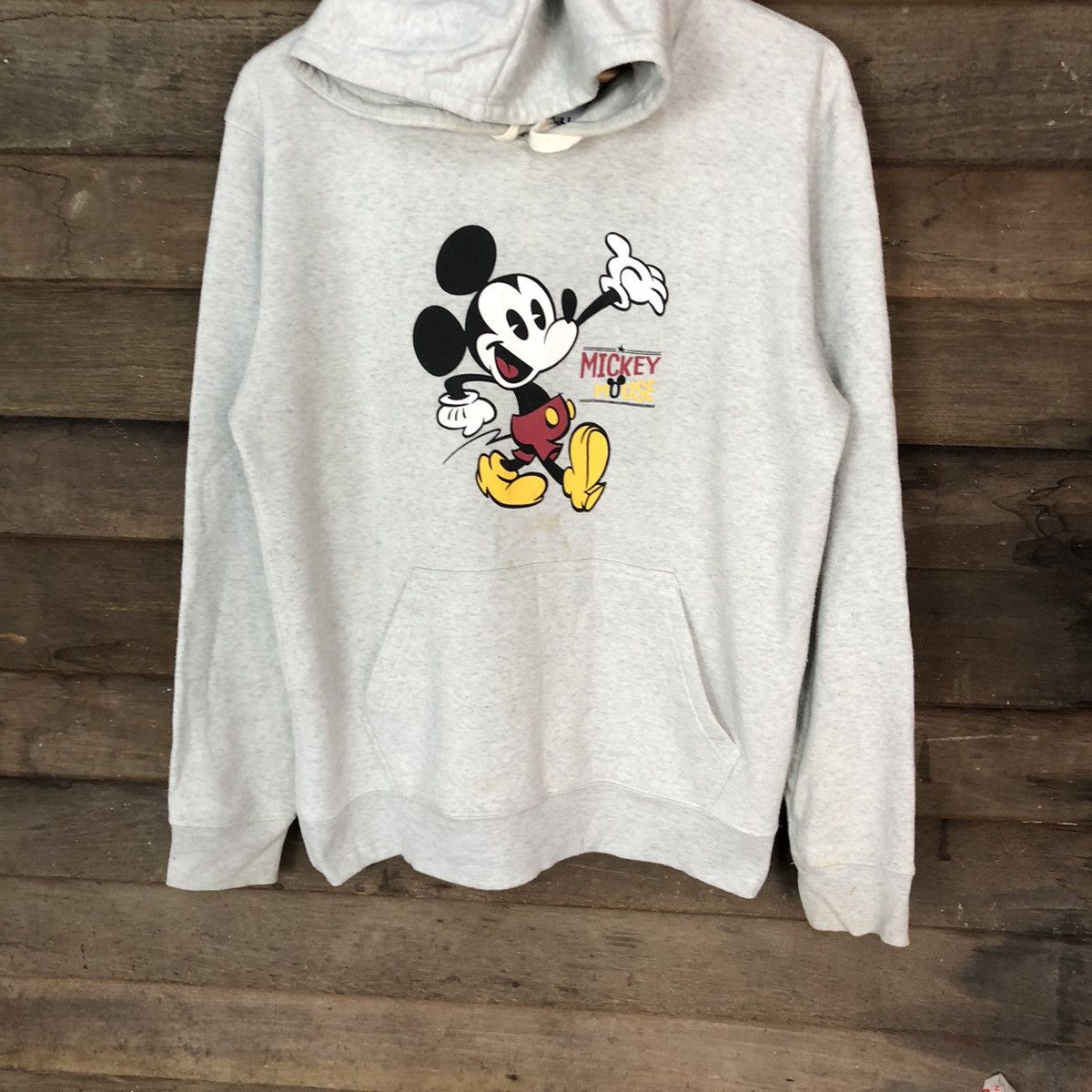 Disney × Mickey Mouse × Vintage Disney Mickey Mouse vintage cartoon White Sweatshirt #4745 Size US M / EU 48-50 / 2 - 3 Thumbnail