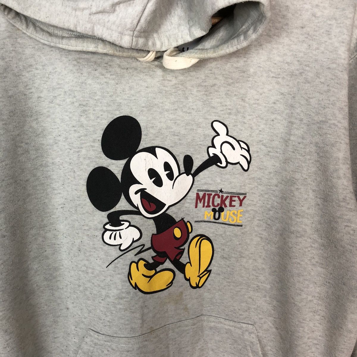 Disney × Mickey Mouse × Vintage Disney Mickey Mouse vintage cartoon White Sweatshirt #4745 Size US M / EU 48-50 / 2 - 6 Thumbnail