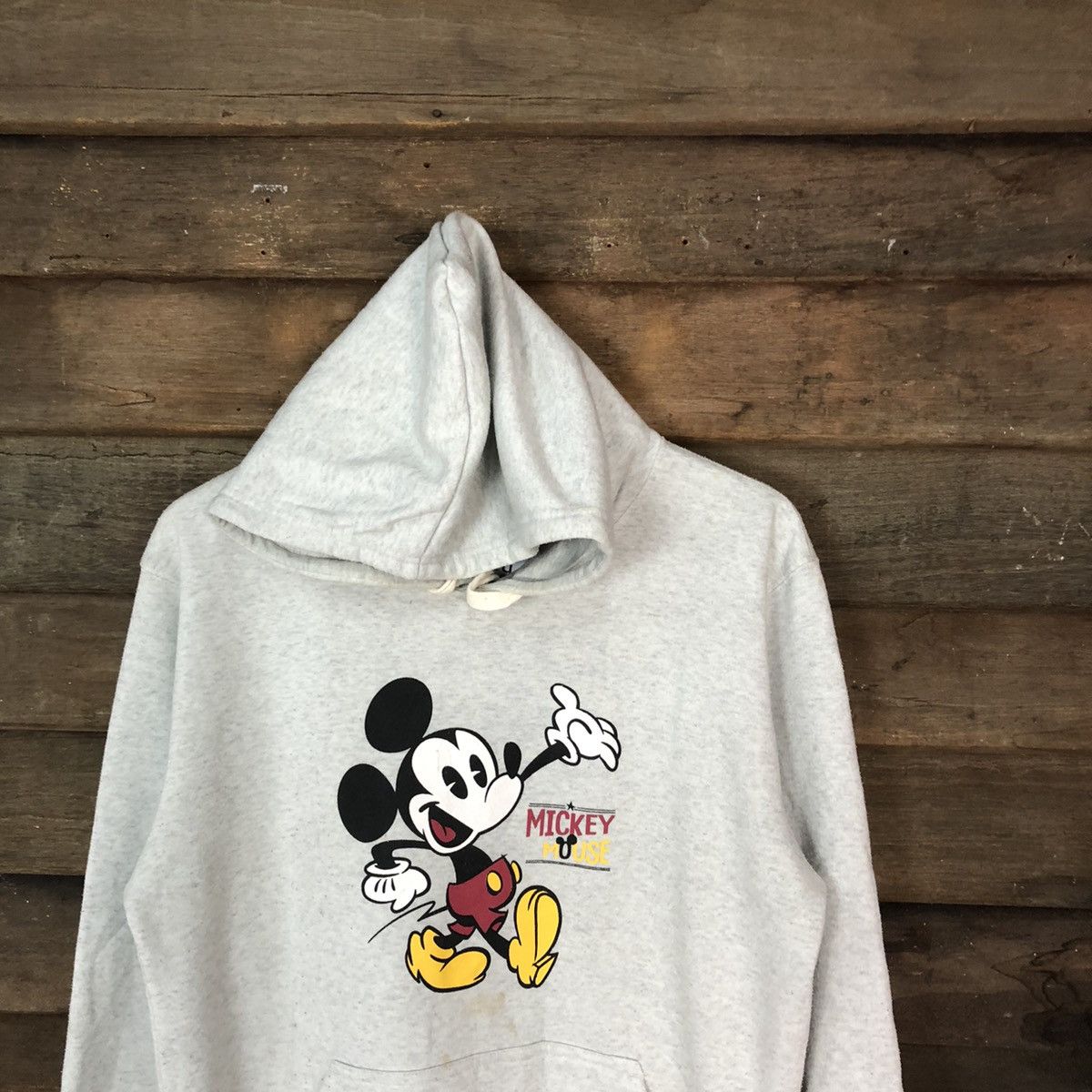 Disney × Mickey Mouse × Vintage Disney Mickey Mouse vintage cartoon White Sweatshirt #4745 Size US M / EU 48-50 / 2 - 2 Thumbnail