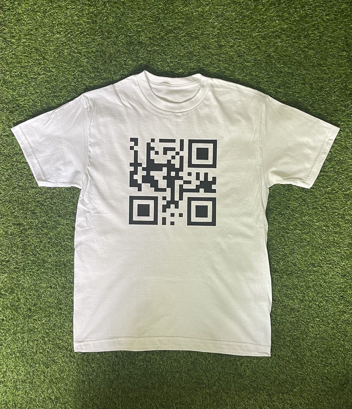 Custom × Streetwear × Vintage QR CODE TSHIRT | Grailed