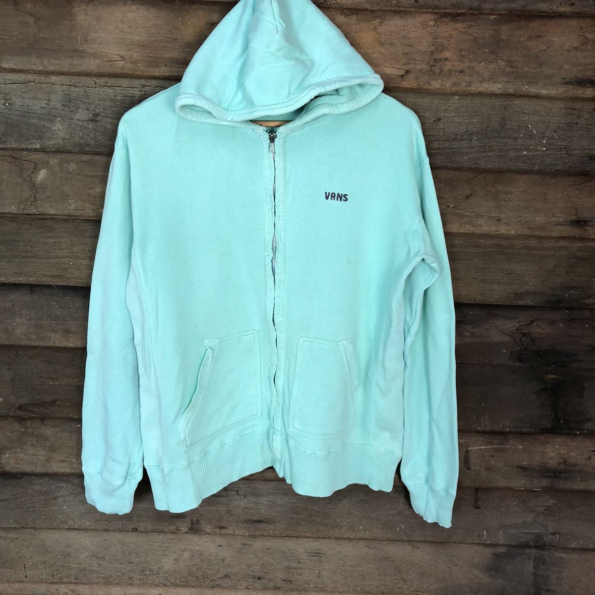 Vans × Vintage Vans vintage Turqouise Hoodies #4006 Size US L / EU 52-54 / 3 - 3 Thumbnail