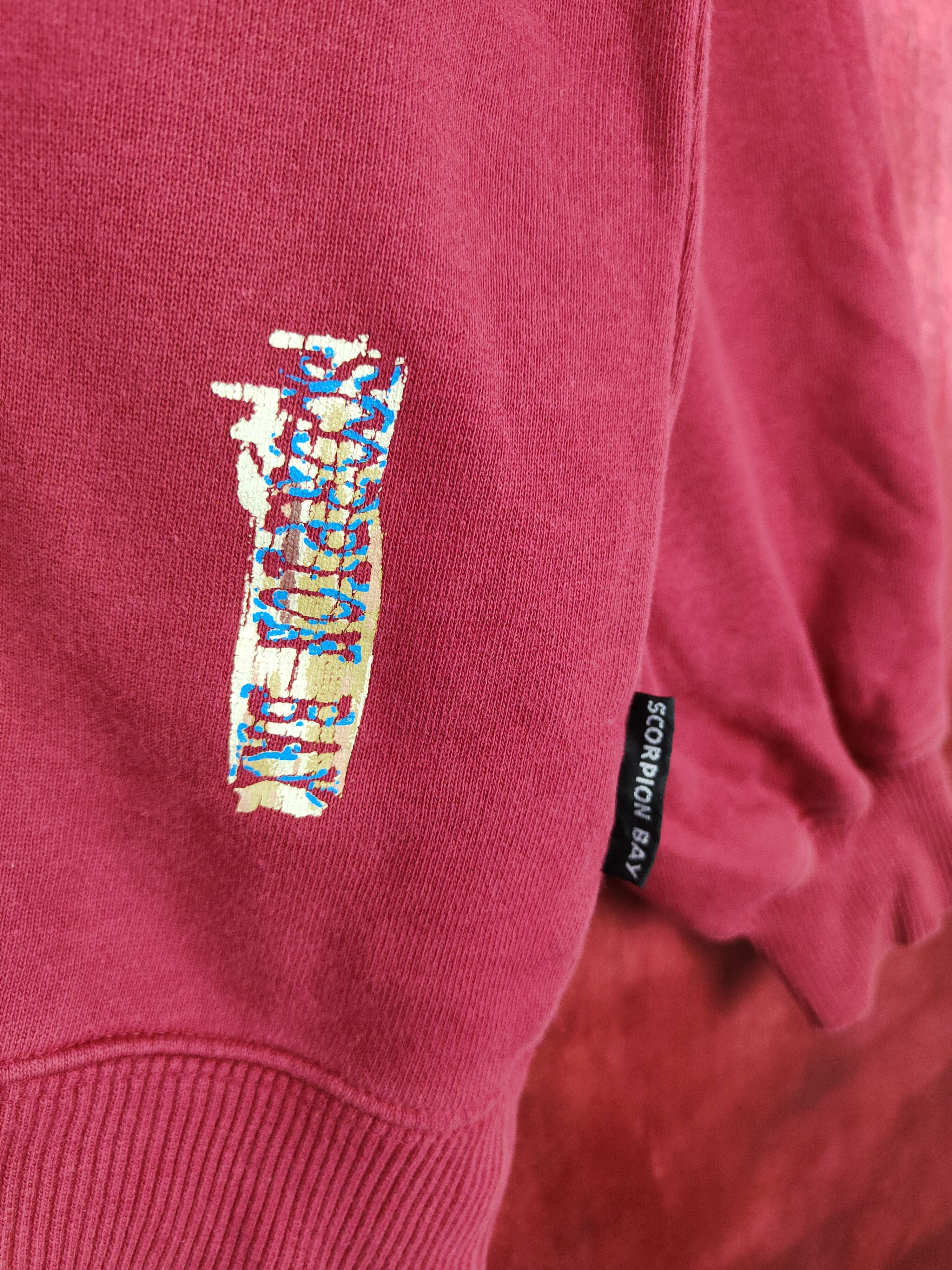 Vintage Scorpion Bay vintage Maroon Sweater #4905 Size US L / EU 52-54 / 3 - 4 Thumbnail