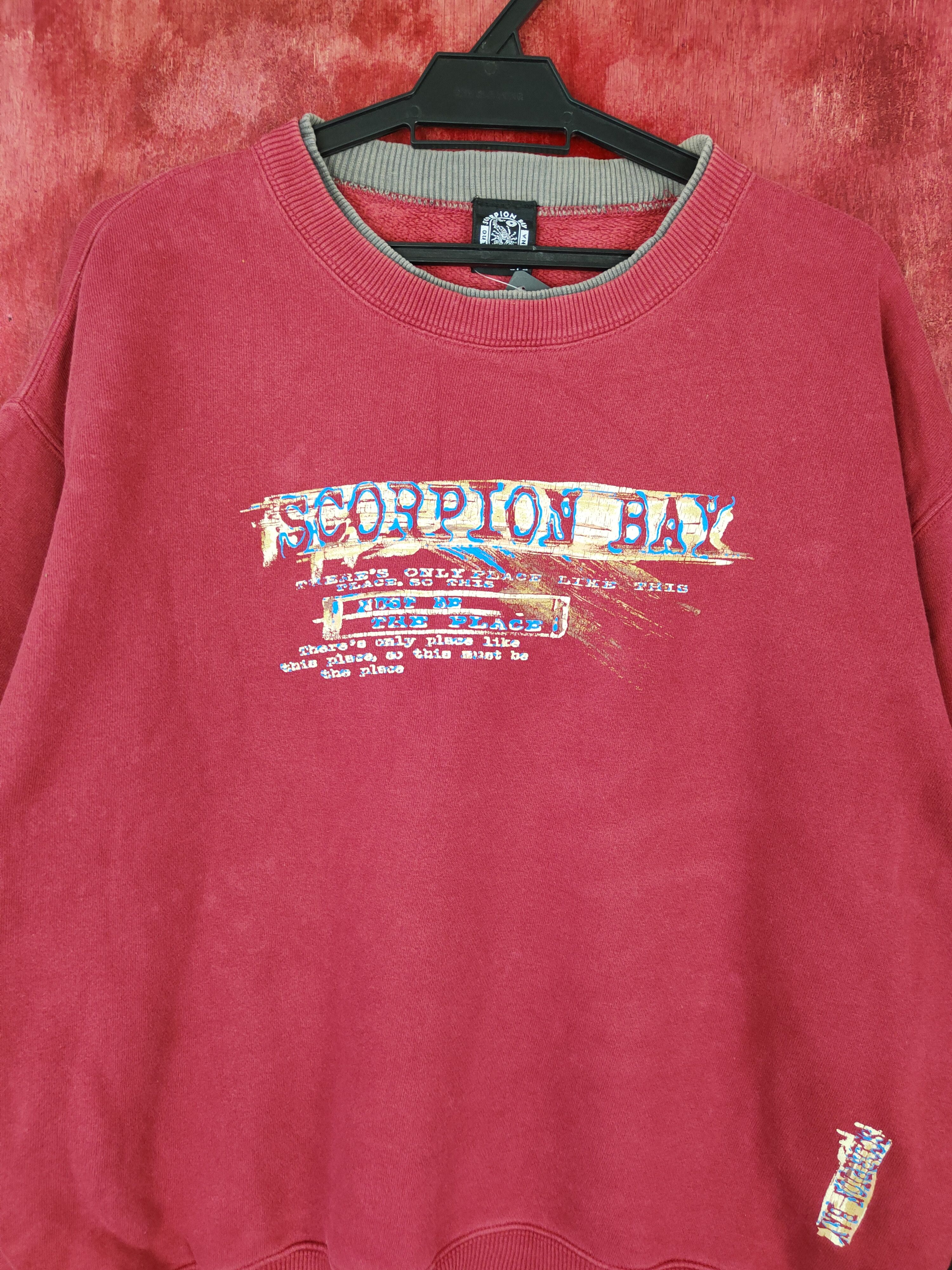 Vintage Scorpion Bay vintage Maroon Sweater #4905 Size US L / EU 52-54 / 3 - 2 Thumbnail