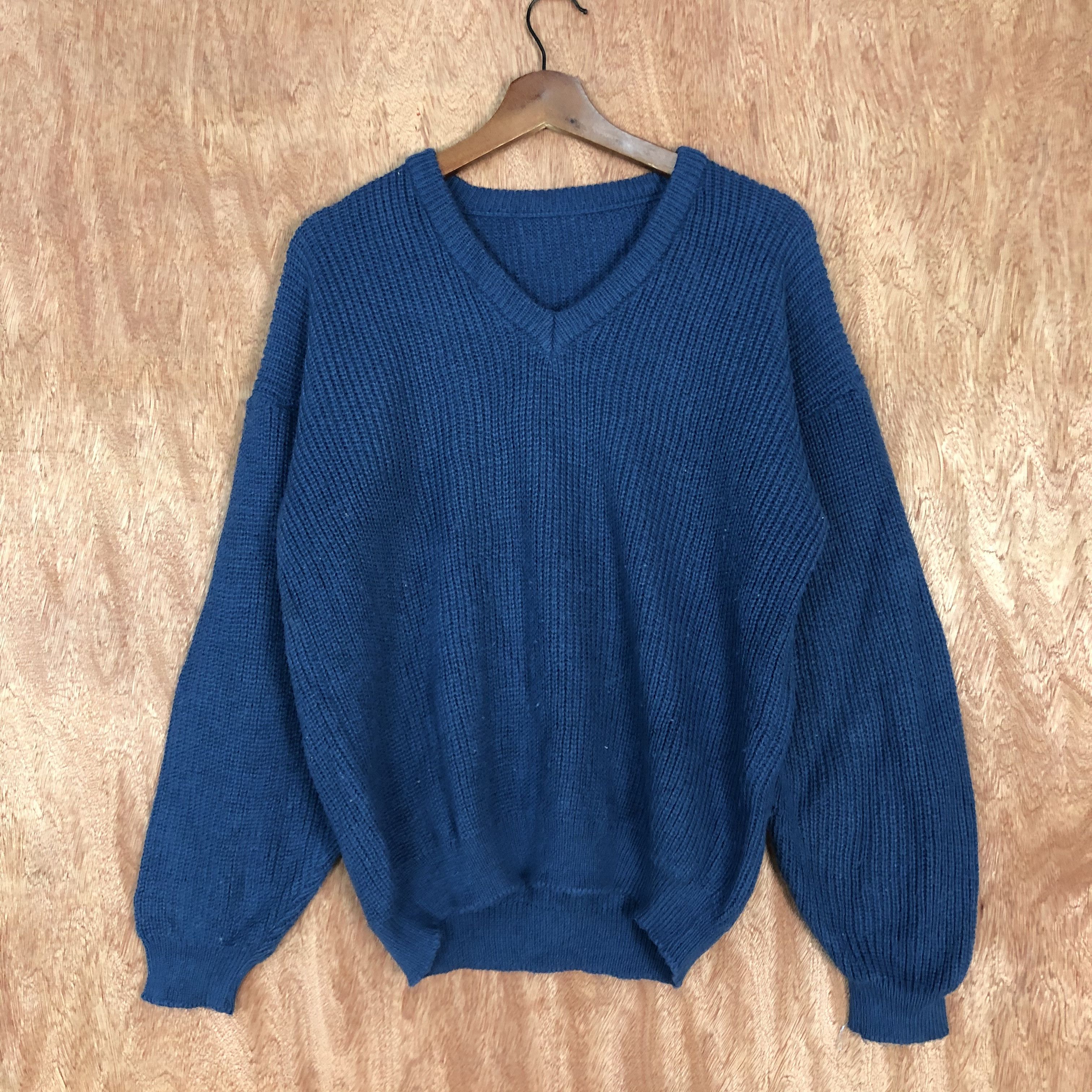 Homespun Knitwear Japan Brand Blue Knitwear #6068 Size US M / EU 48-50 / 2 - 3 Thumbnail