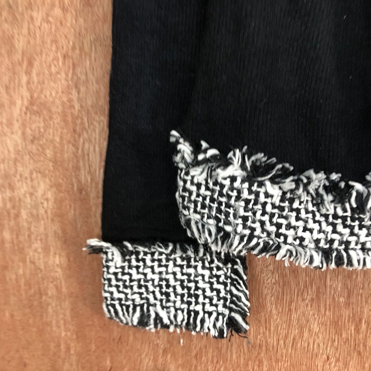 Japanese Brand DLL Coup De Poing Black shag mohair Cardigan #c578 Size M / US 6-8 / IT 42-44 - 6 Thumbnail
