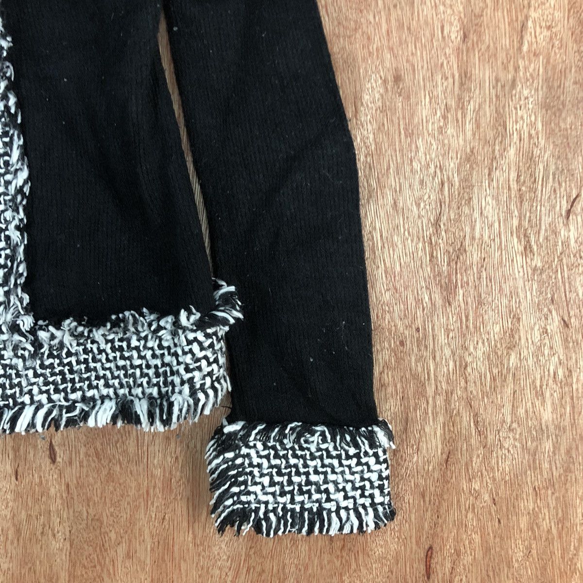 Japanese Brand DLL Coup De Poing Black shag mohair Cardigan #c578 Size M / US 6-8 / IT 42-44 - 4 Thumbnail