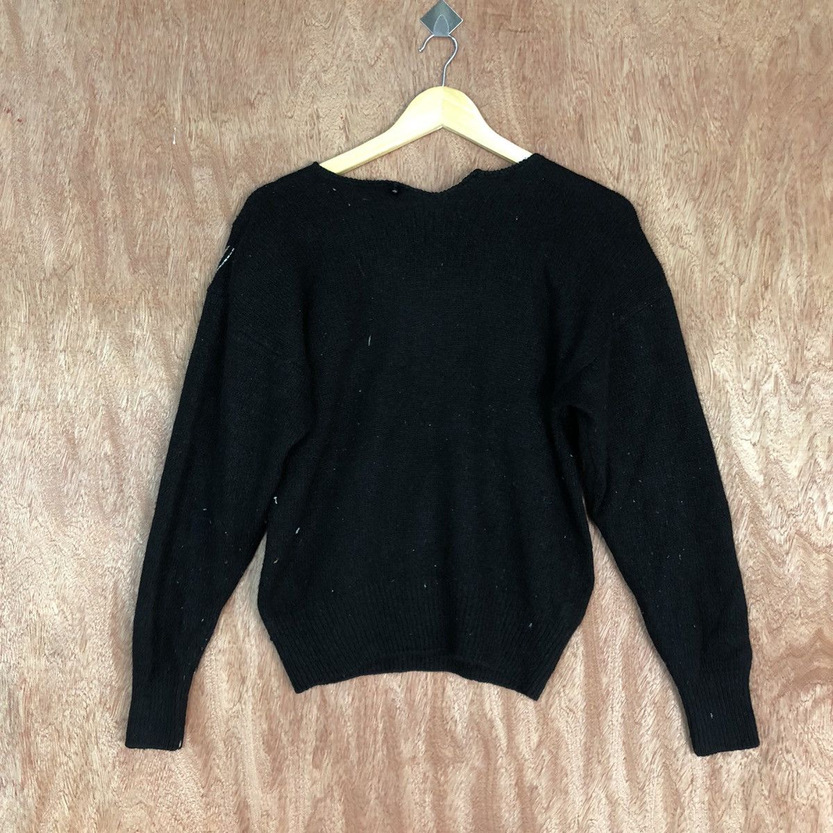 Vintage DLL Le-Scorpion Black Knitwear art streetwear #c608 Size US S / EU 44-46 / 1 - 10 Thumbnail