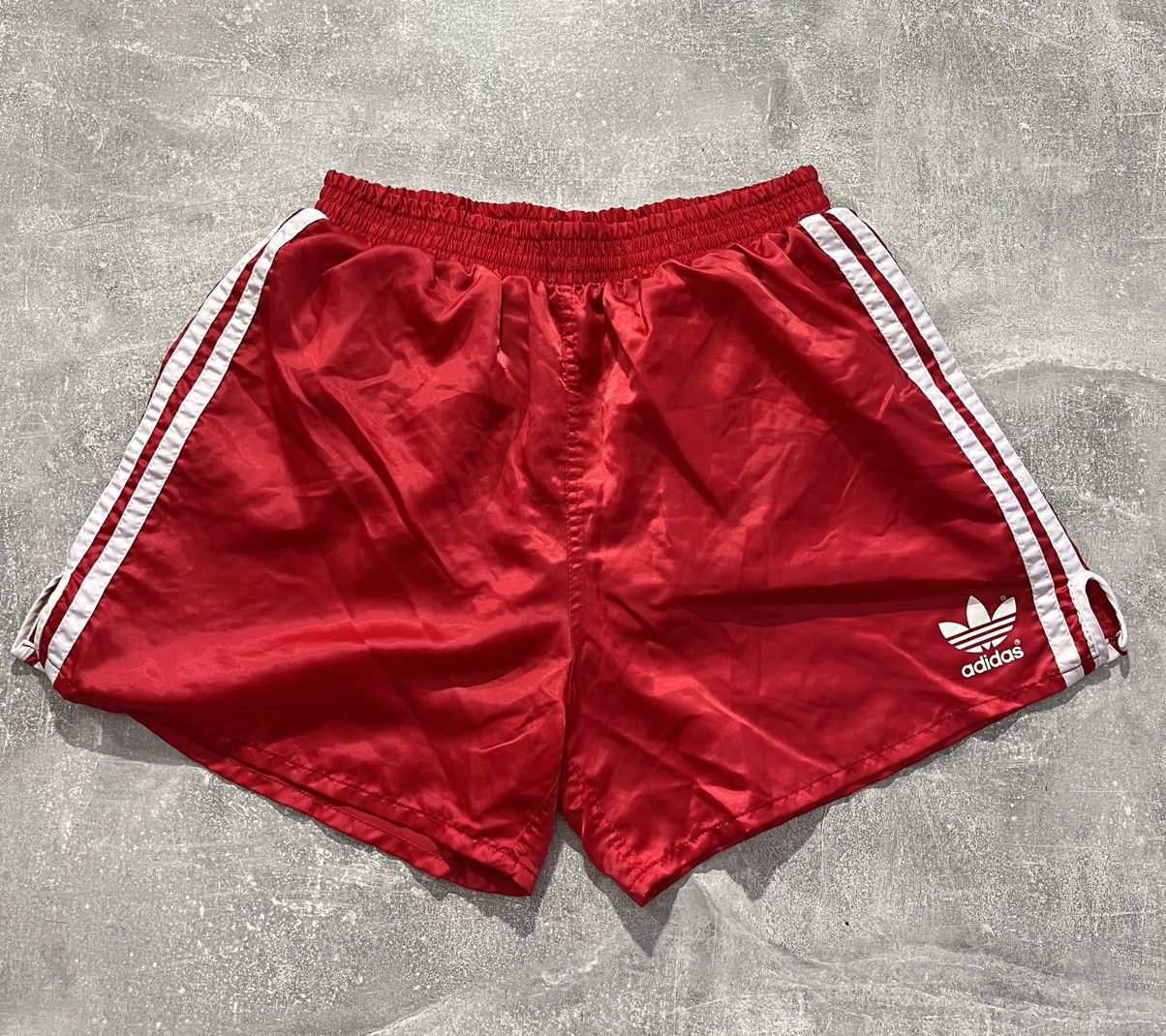 Vintage 90s Adidas Nylon shorts Made in Slovenia