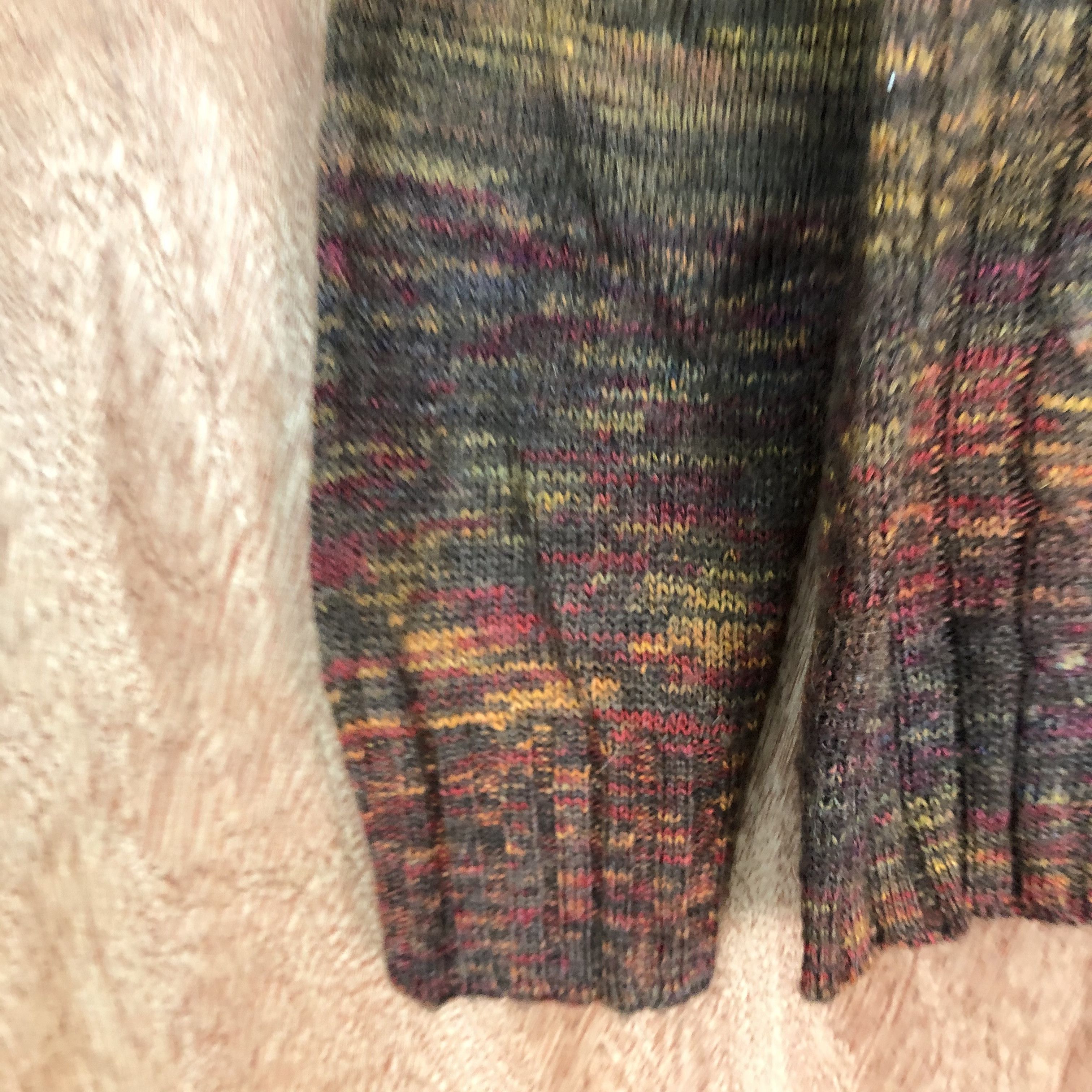 Homespun Knitwear Cest tout Brown Shag Shaggy Knitwear #c475 Size US M / EU 48-50 / 2 - 5 Thumbnail