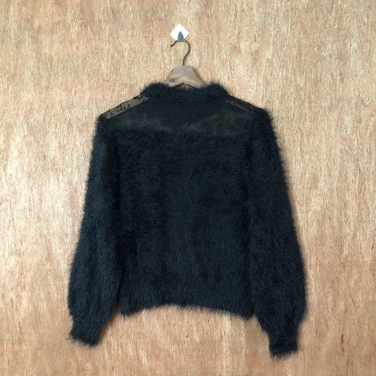 Homespun Knitwear Chip Clip Sweet Shag Shaggy Fur Mohair #6398 Size M / US 6-8 / IT 42-44 - 6 Thumbnail