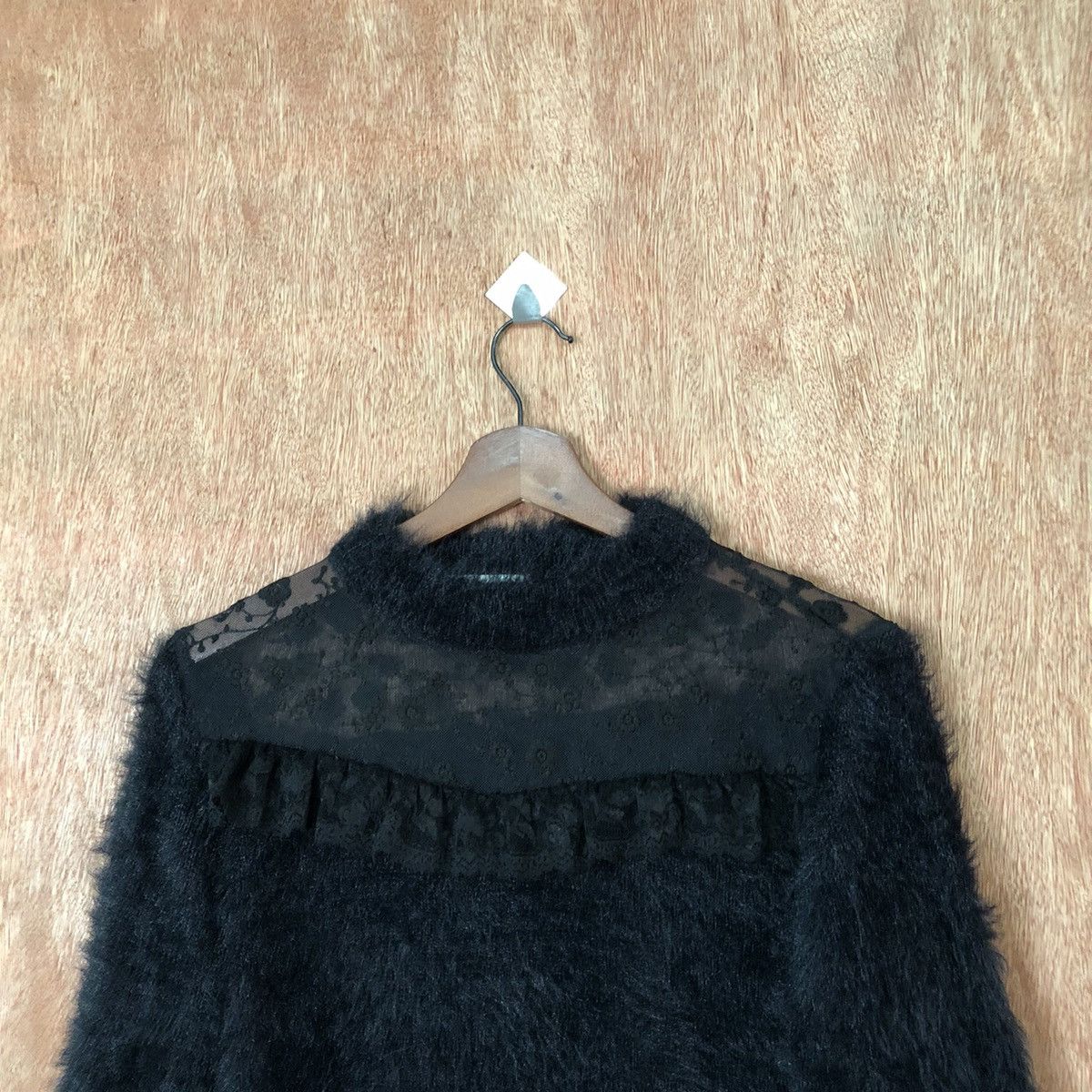 Homespun Knitwear Chip Clip Sweet Shag Shaggy Fur Mohair #6398 Size M / US 6-8 / IT 42-44 - 2 Thumbnail