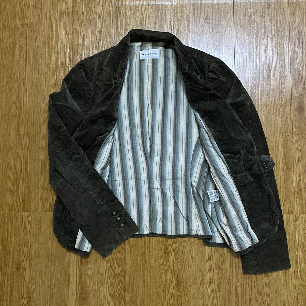 Issey Miyake Tsumari Chisato Corduroy Jacket Size S / US 4 / IT 40 - 3 Thumbnail
