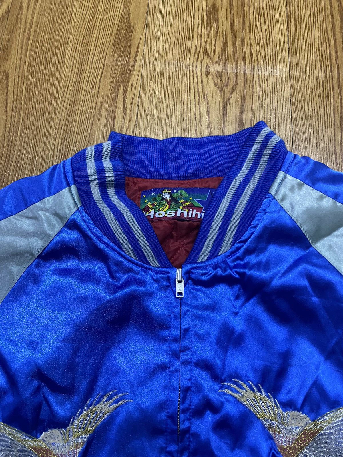 Japanese Brand Vintage Sukajan Hoshihime embroidery Eagle Japan Logo Jacket Size US L / EU 52-54 / 3 - 6 Thumbnail