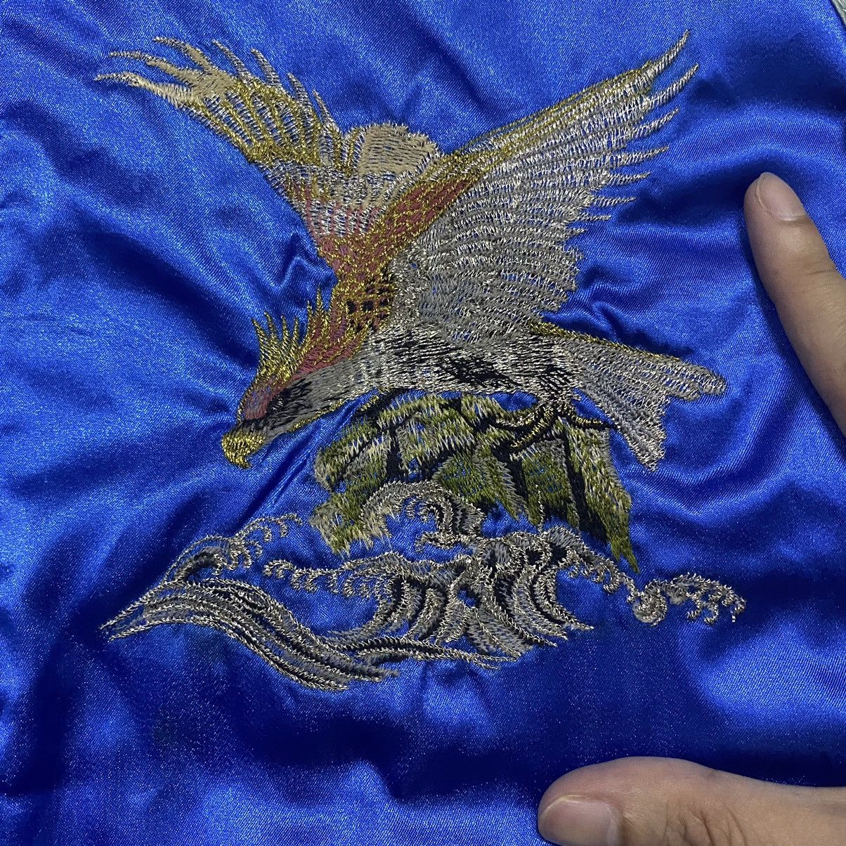 Japanese Brand Vintage Sukajan Hoshihime embroidery Eagle Japan Logo Jacket Size US L / EU 52-54 / 3 - 10 Thumbnail