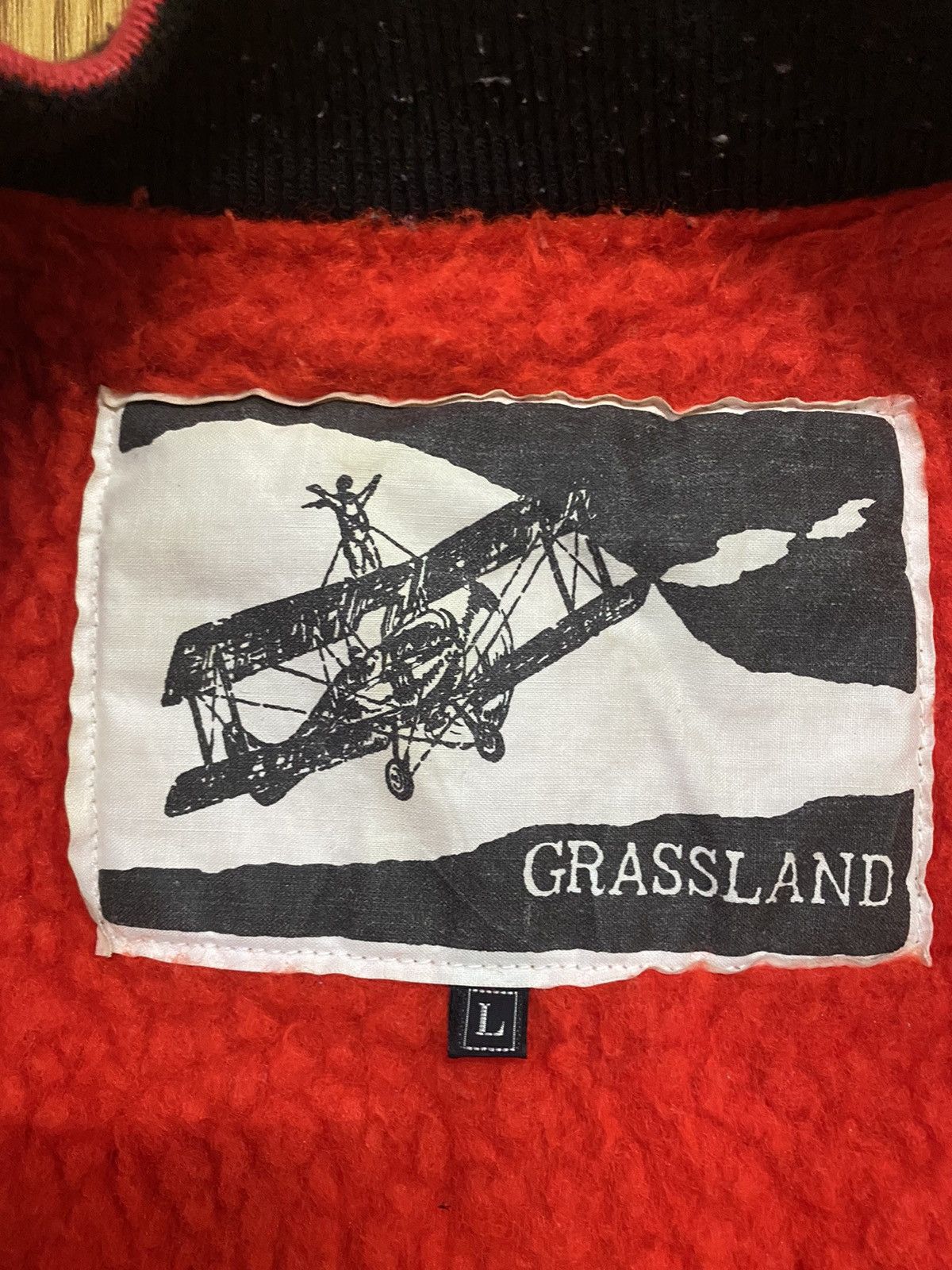 Japanese Brand × Vintage Vintage Grassland Super Natural Flight Jacket Size US L / EU 52-54 / 3 - 10 Thumbnail