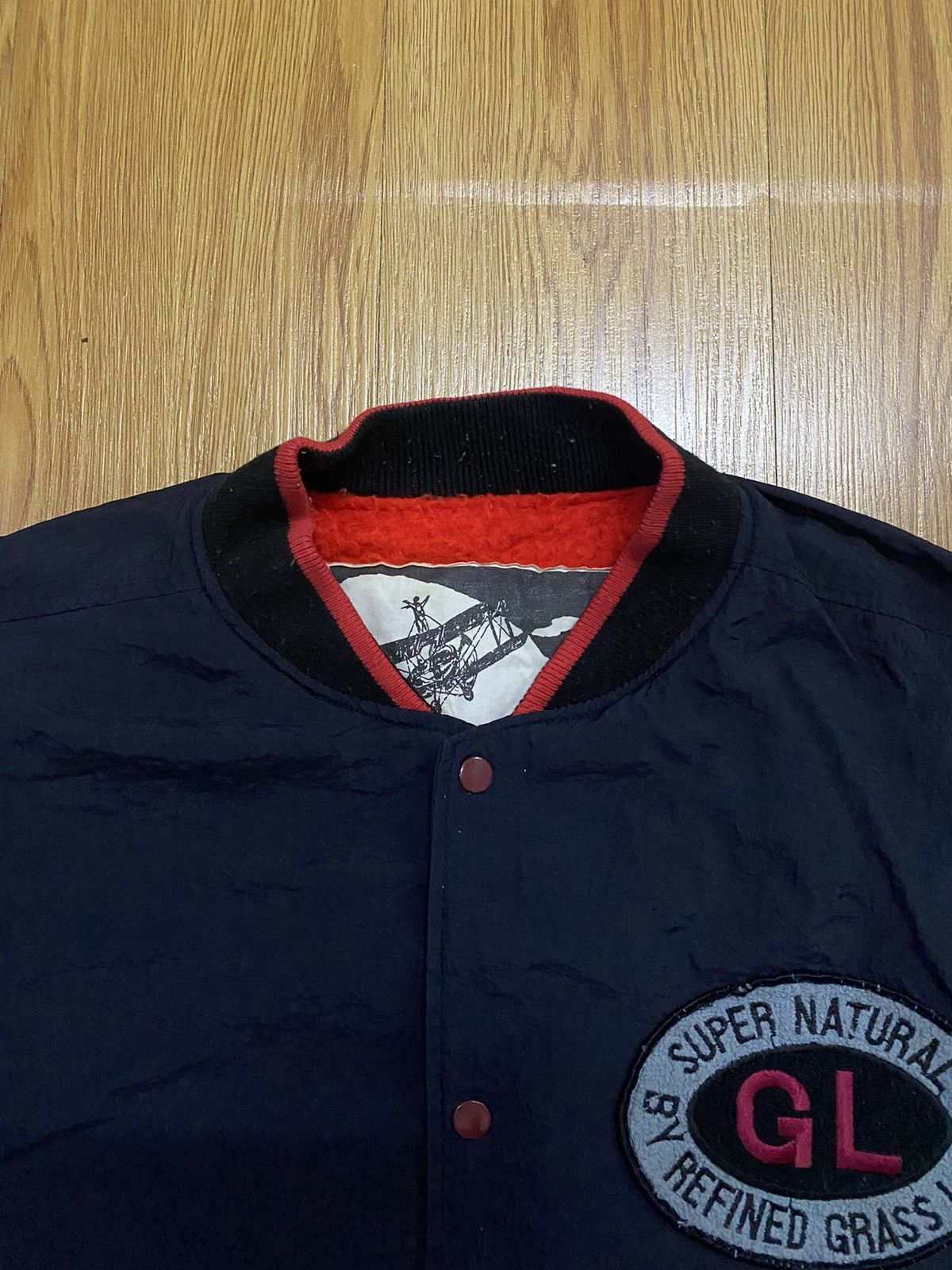 Japanese Brand × Vintage Vintage Grassland Super Natural Flight Jacket Size US L / EU 52-54 / 3 - 6 Thumbnail