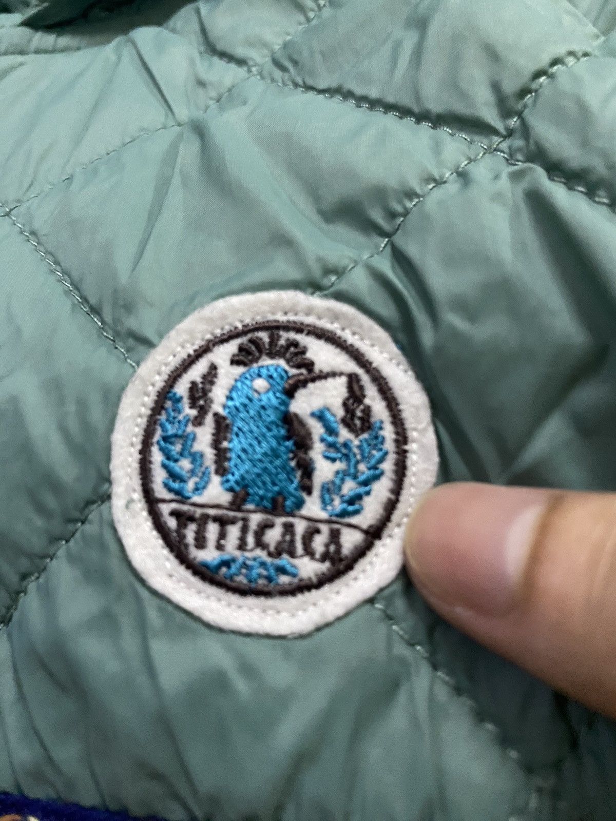 Japanese Brand × Vintage Titicaca Sherpa Hybrid Quilted Hood Vest Jacket Size US M / EU 48-50 / 2 - 8 Thumbnail