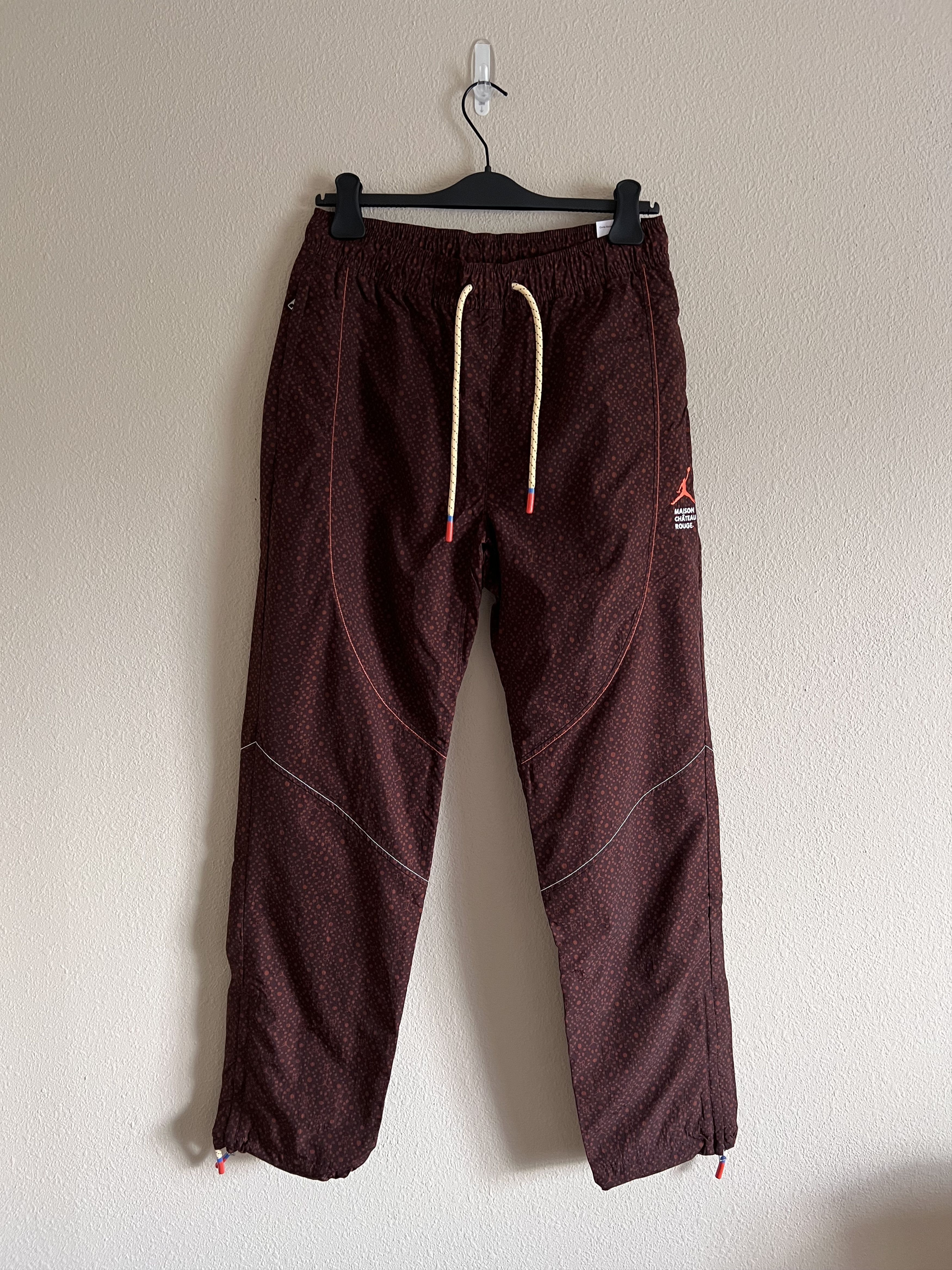 image of Jordan Brand Maison Chateau Rouge Woven Pants in Brown, Men's (Size 30)