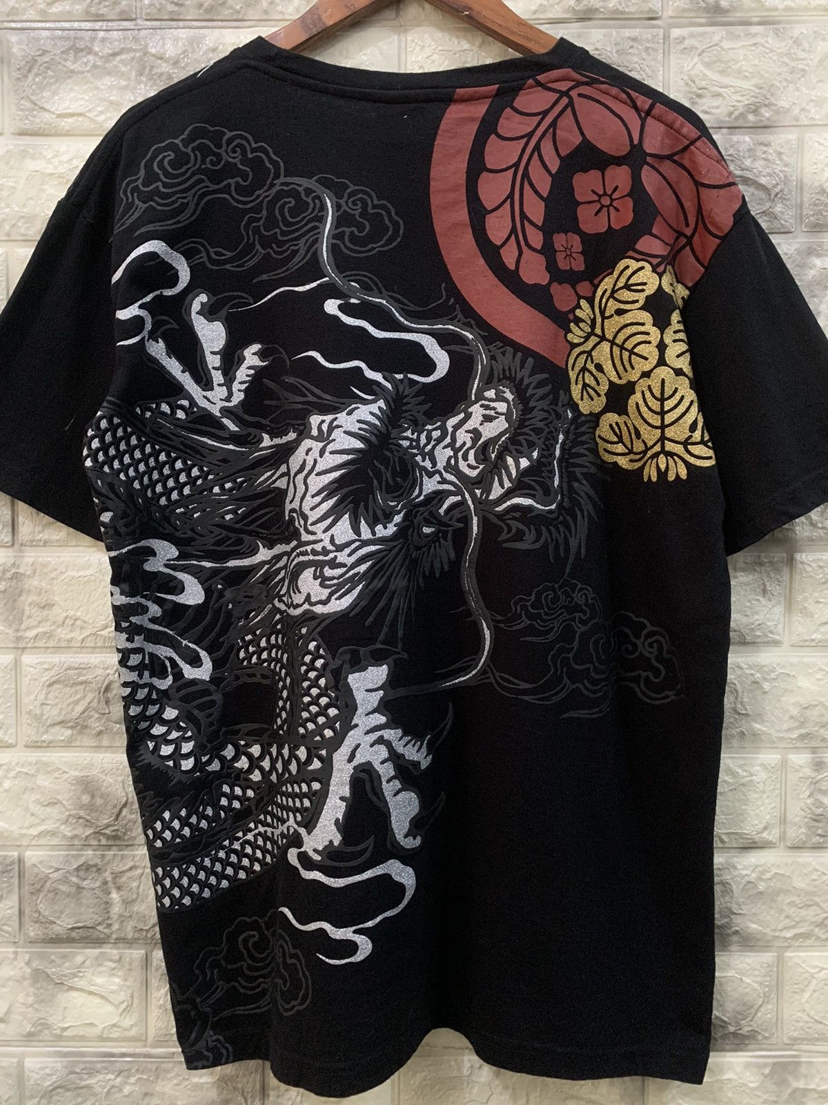 Japanese Brand × Vintage Vintage Japanesse Sukajan T-Shirt Size US L / EU 52-54 / 3 - 1 Thumbnail
