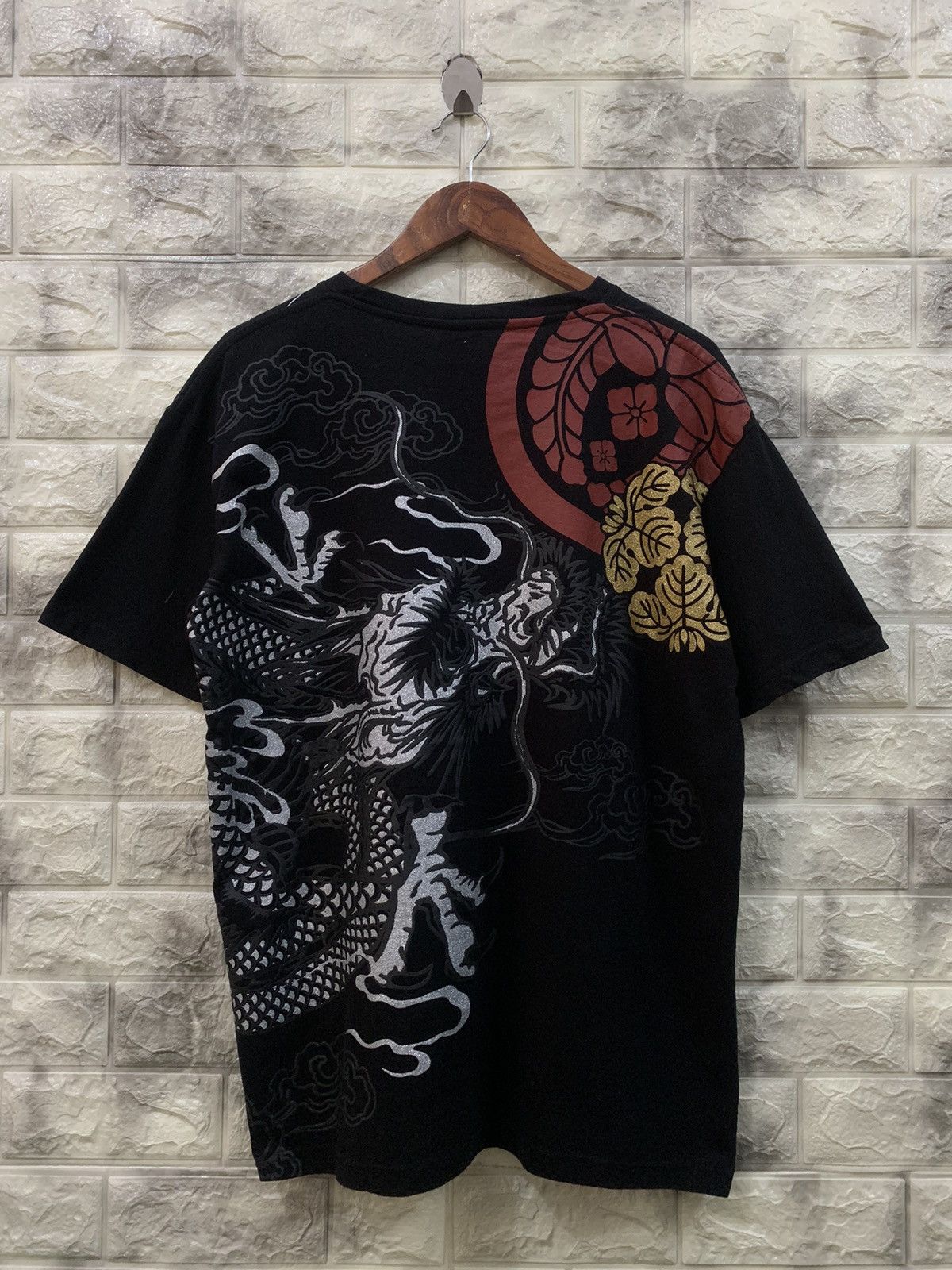 Japanese Brand × Vintage Vintage Japanesse Sukajan T-Shirt Size US L / EU 52-54 / 3 - 3 Thumbnail