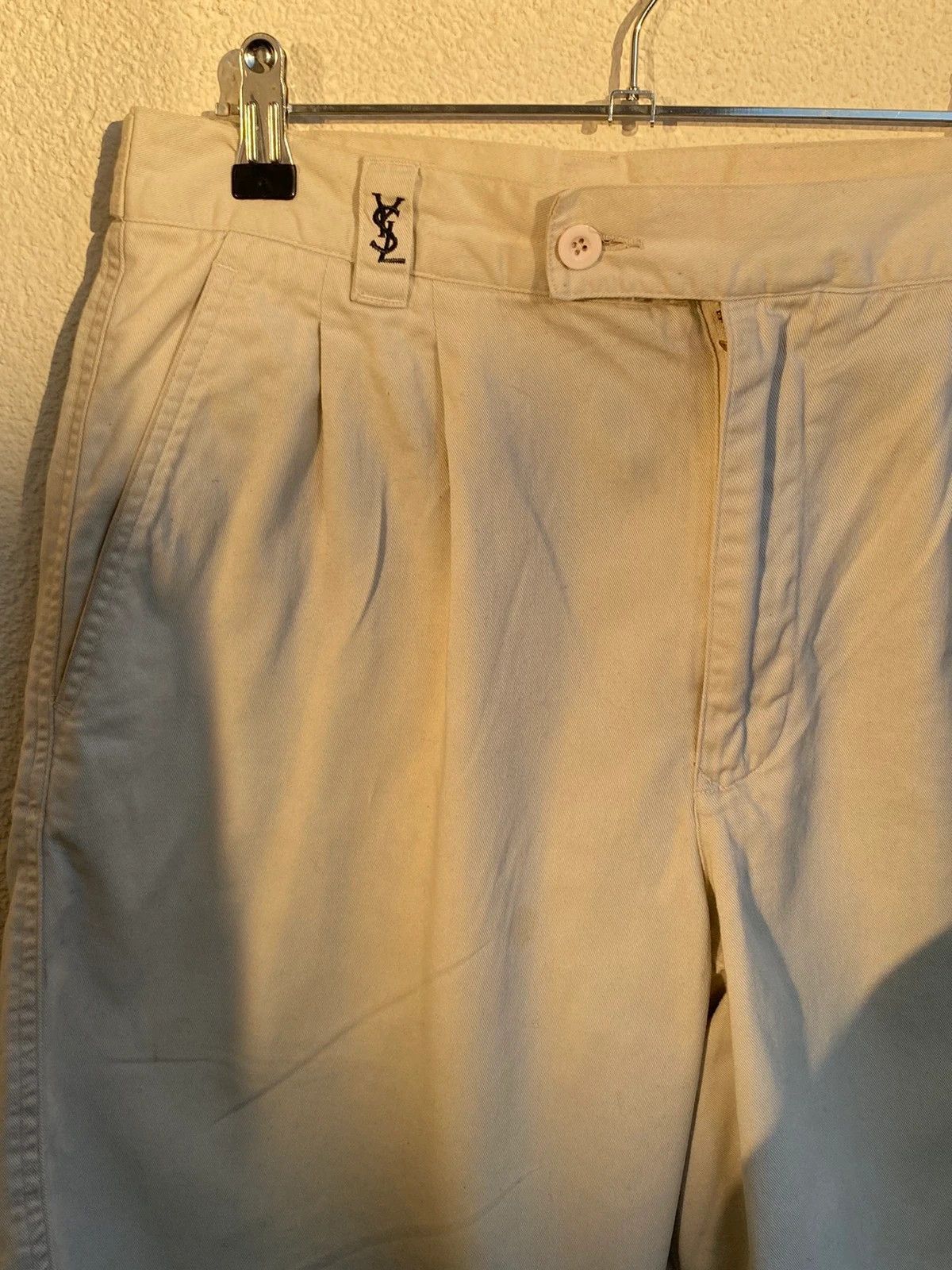 Yves Saint Laurent Cotton YSL Shorts Casual Summer Size US 30 / EU 46 - 3 Thumbnail