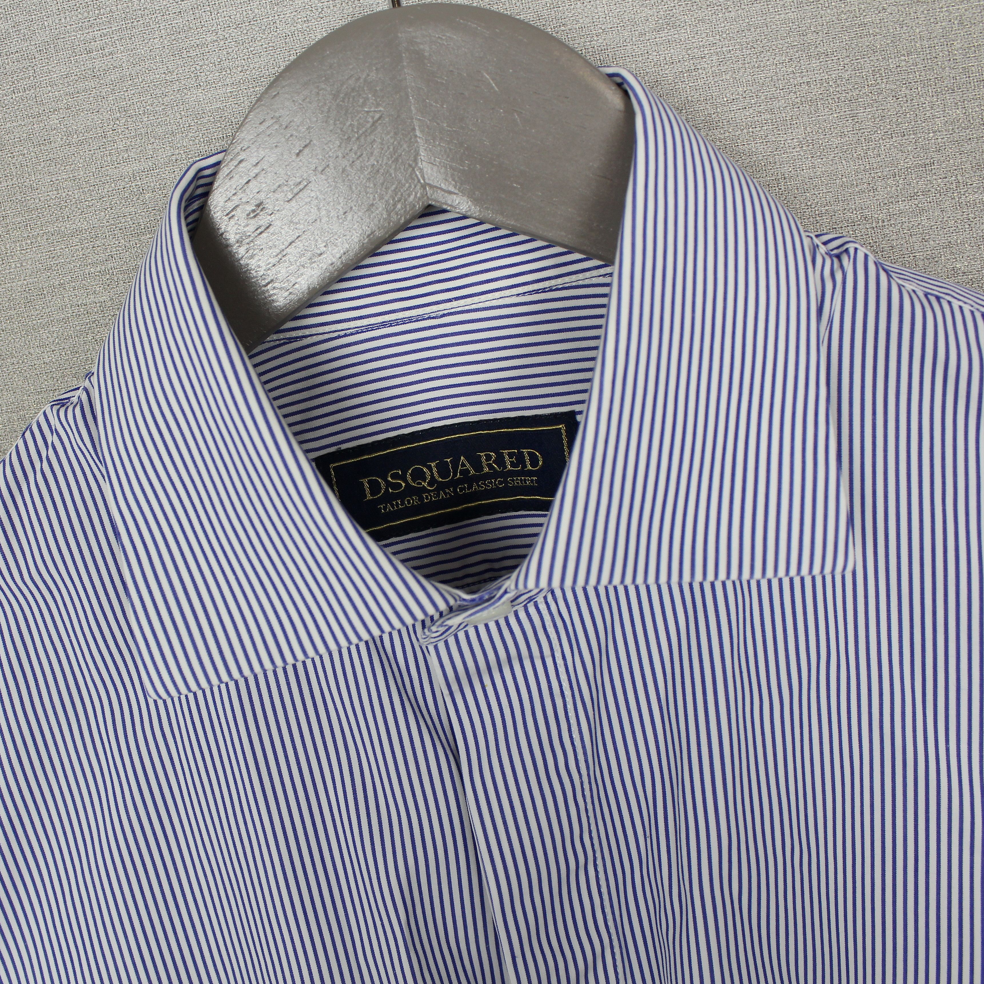 Dsquared2 Dsquared2 Tailor Dean Classic Shirt Size 48 S Size US S / EU 44-46 / 1 - 10 Thumbnail