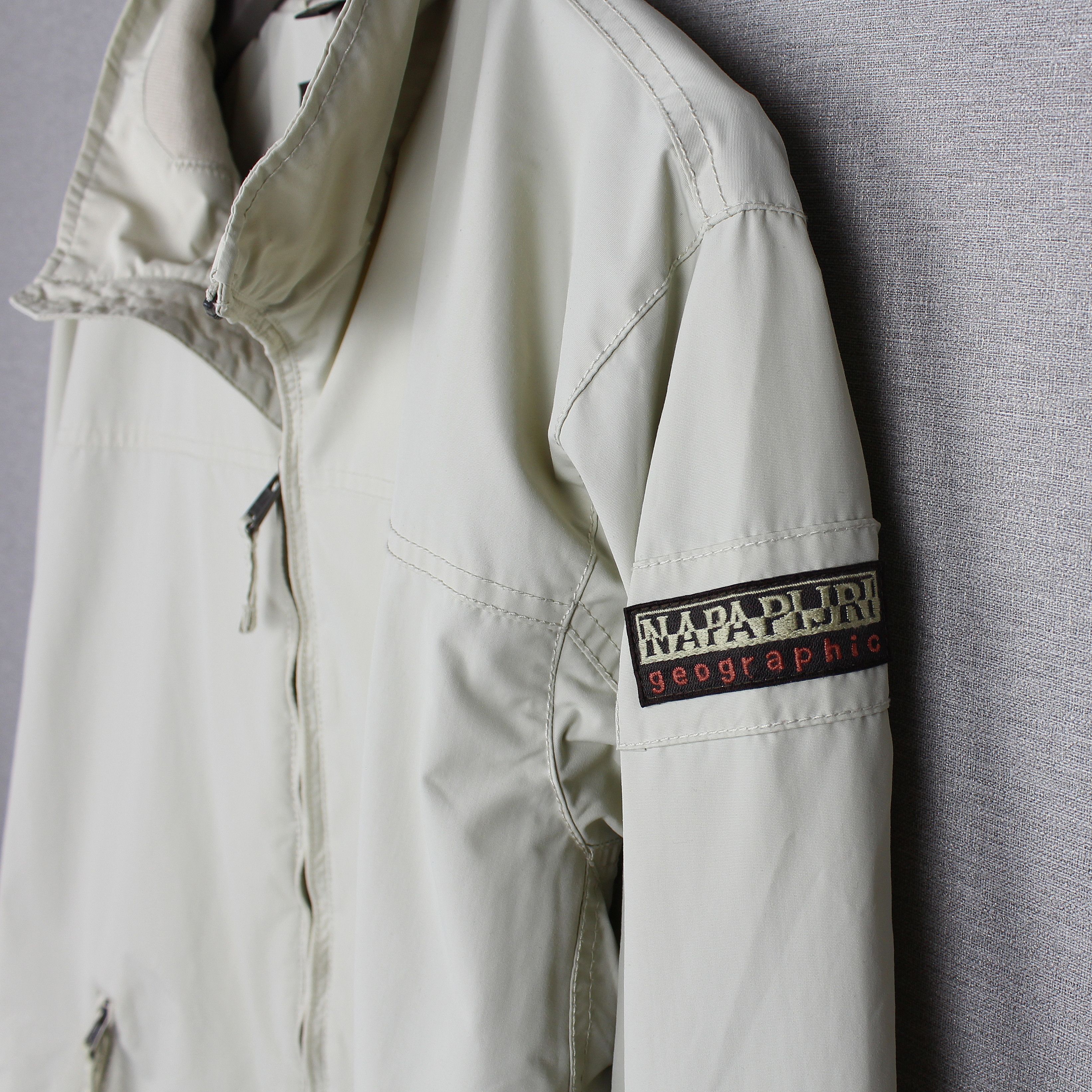 Napapijri Napapijri Beige Jacket Size L XL Size US XL / EU 56 / 4 - 3 Thumbnail