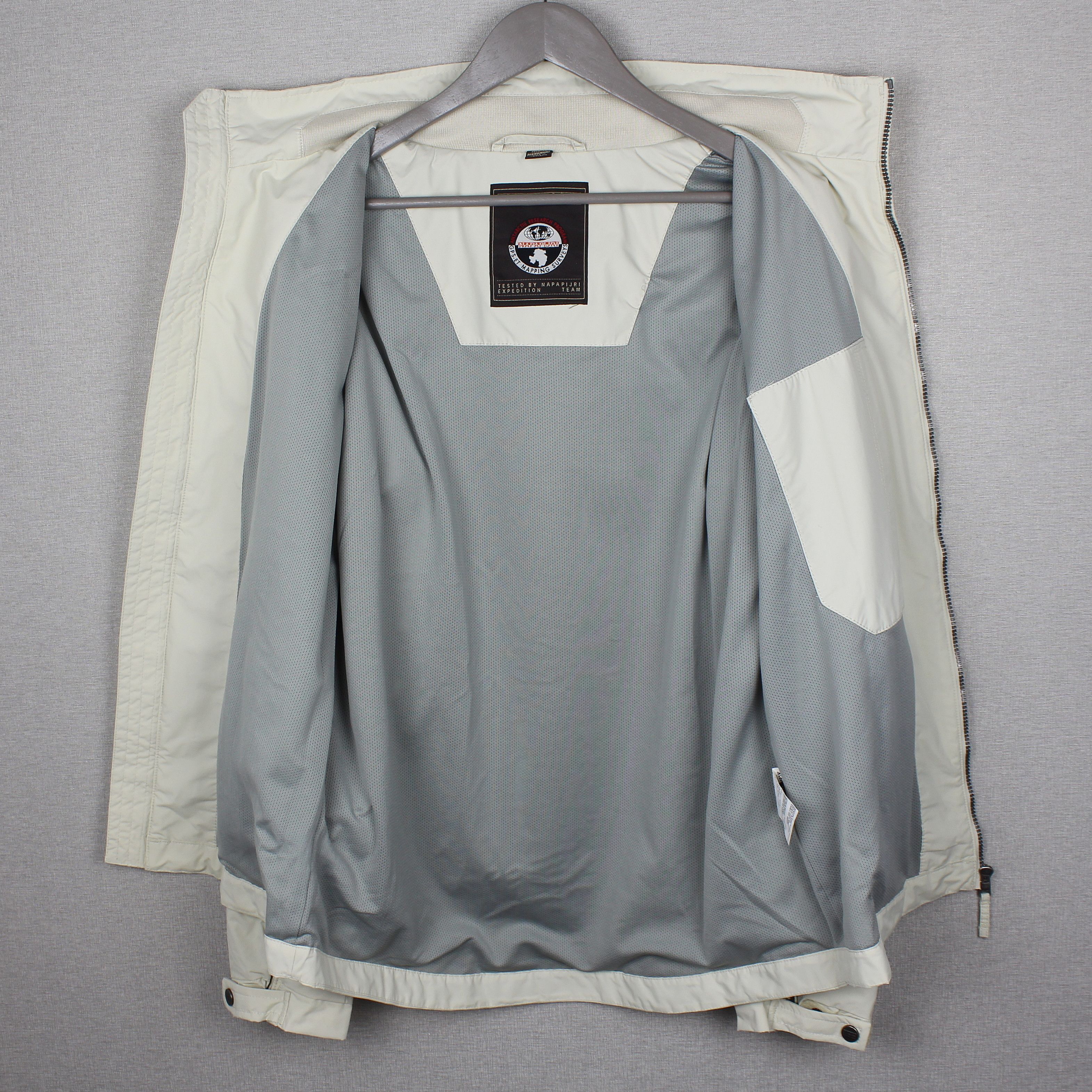 Napapijri Napapijri Beige Jacket Size L XL Size US XL / EU 56 / 4 - 5 Thumbnail