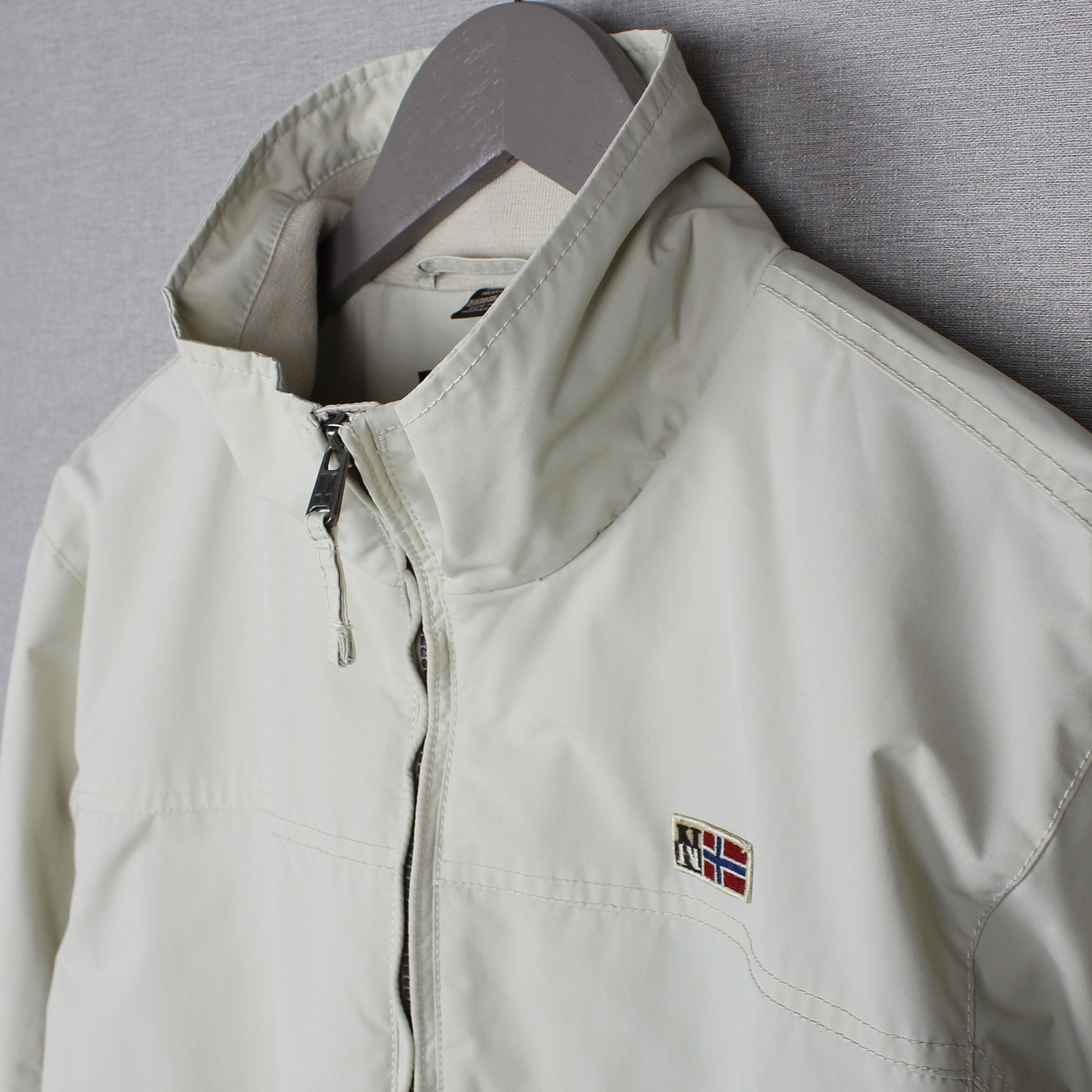 Napapijri Napapijri Beige Jacket Size L XL Size US XL / EU 56 / 4 - 7 Thumbnail