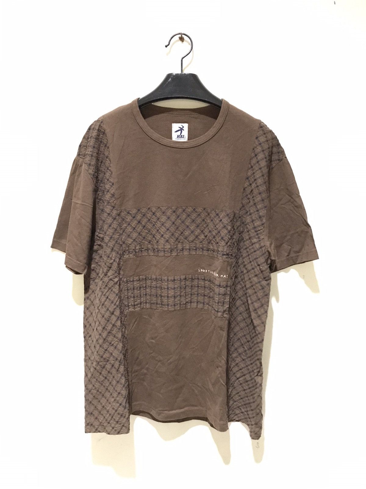 Hai Sporting Gear × Issey Miyake Hai Sporting Gear Patchwork Tshirt Size US L / EU 52-54 / 3 - 1 Thumbnail