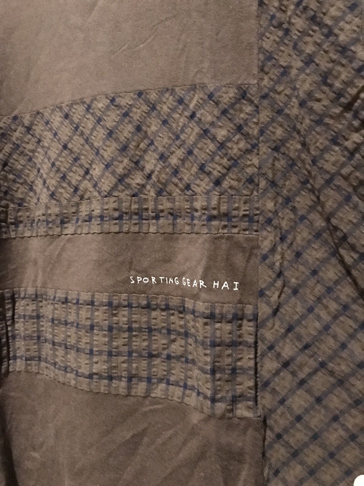 Hai Sporting Gear × Issey Miyake Hai Sporting Gear Patchwork Tshirt Size US L / EU 52-54 / 3 - 3 Thumbnail