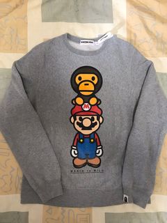 Baby milo mario discount hoodie