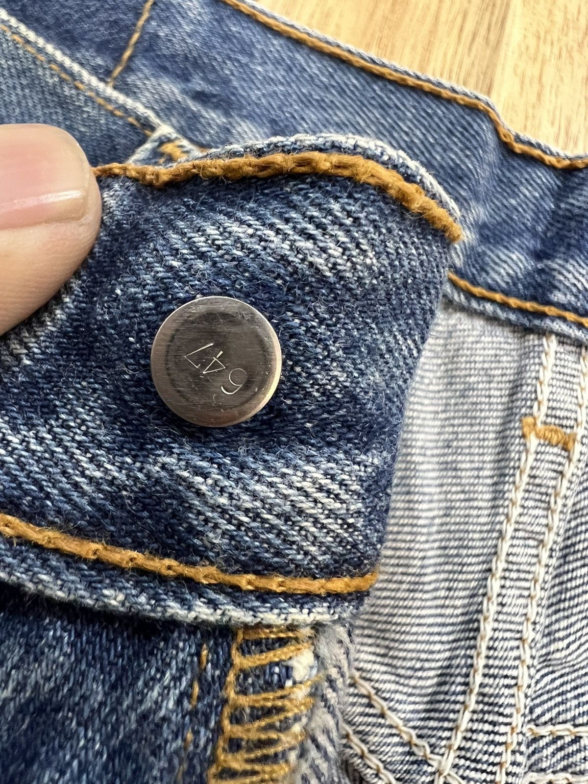 Levi's Vintage Clothing Vintage Levi’s 501xx Denim Jenim Size US 33 - 7 Thumbnail