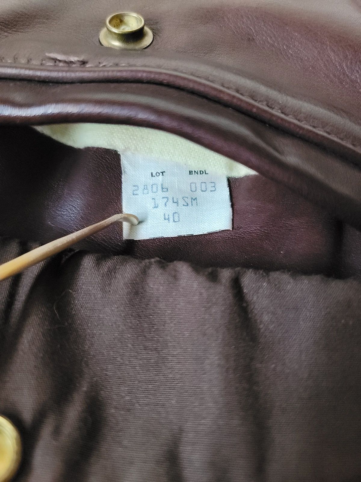 Schott Vintage Schott IS-674-MS Bomber - Sz 40 Size US M / EU 48-50 / 2 - 17 Thumbnail