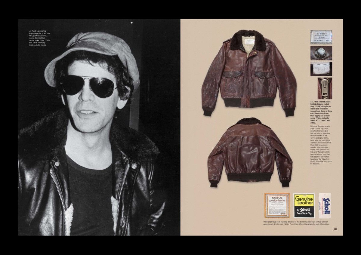 Schott Vintage Schott IS-674-MS Bomber - Sz 40 Size US M / EU 48-50 / 2 - 2 Thumbnail