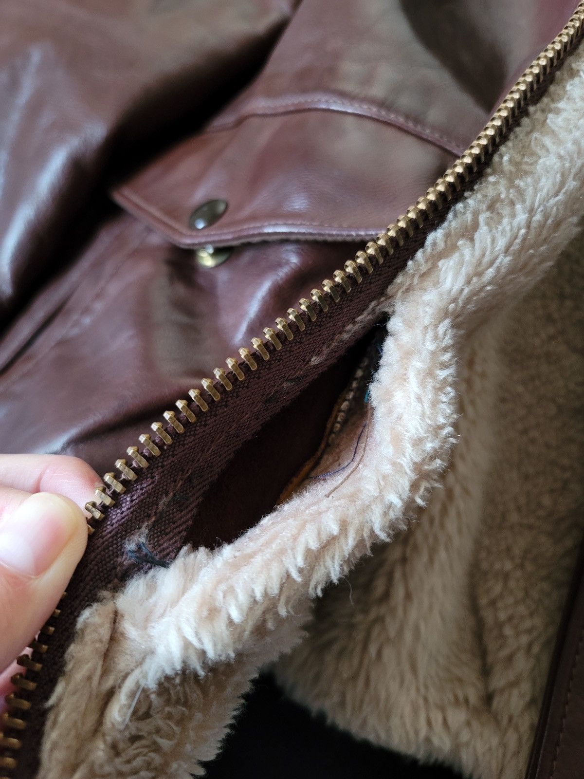 Schott Vintage Schott IS-674-MS Bomber - Sz 40 Size US M / EU 48-50 / 2 - 9 Thumbnail