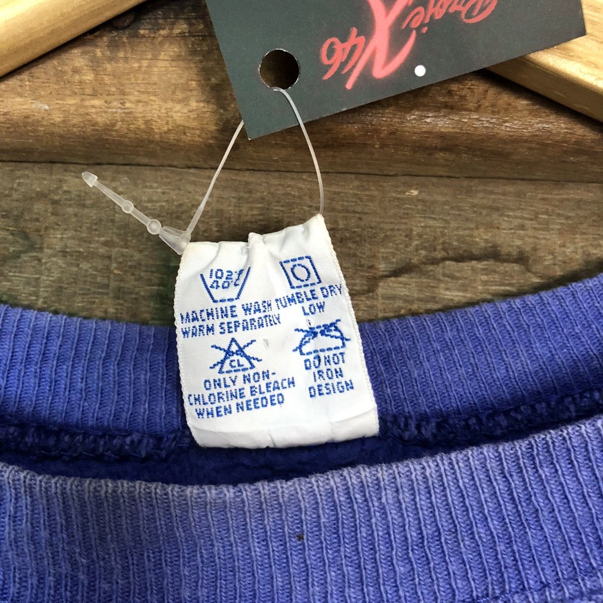 Champion (Reverse Weave) Champion vintage Blue Sweatshirt #4734 Size US L / EU 52-54 / 3 - 10 Thumbnail