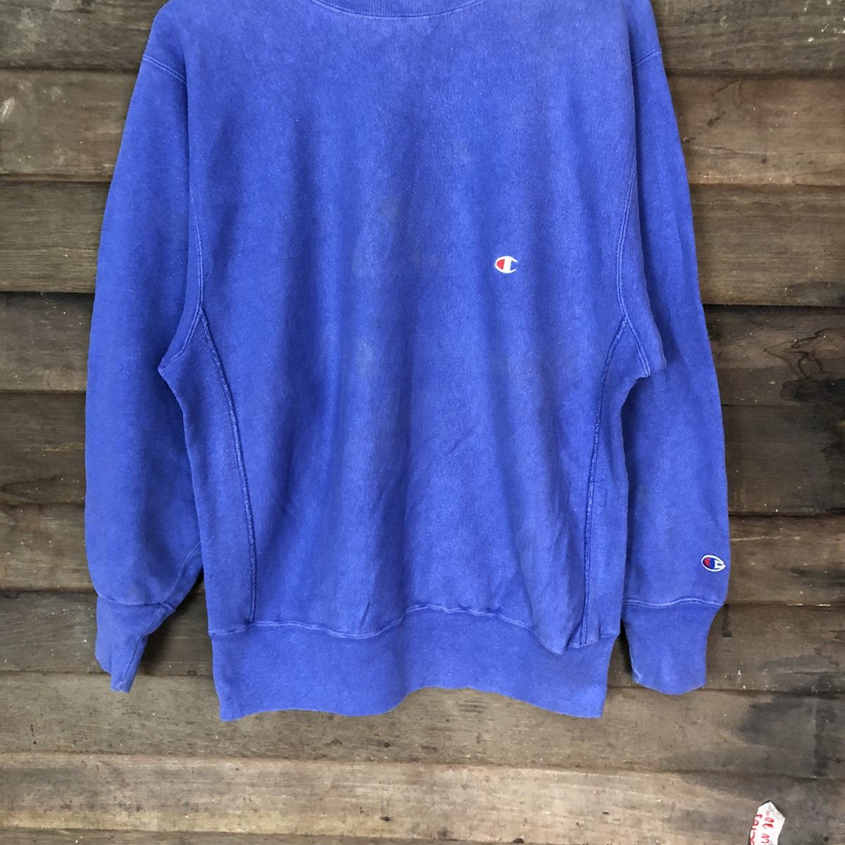 Champion (Reverse Weave) Champion vintage Blue Sweatshirt #4734 Size US L / EU 52-54 / 3 - 3 Thumbnail