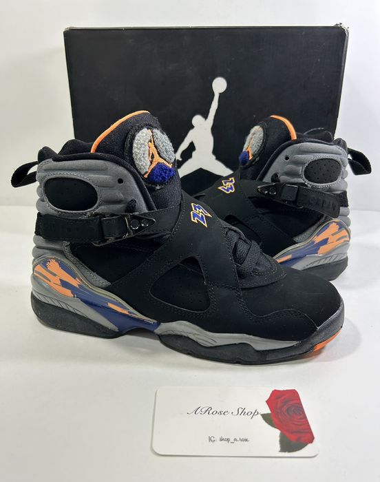 Nike Nike Air Jordan 8 Retro GS ‘Phoenix Suns’ Size: 4Y / 5.5 W | Grailed