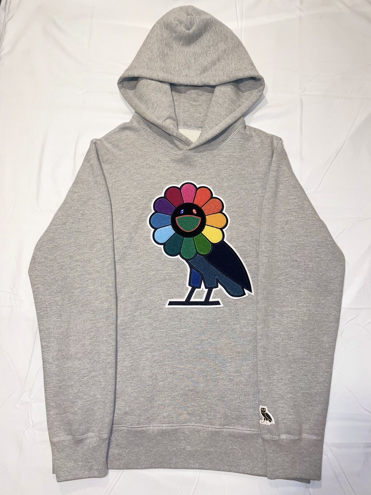 Octobers Very Own (ovo) Takashi Murakami Hoodie Black size L Japan F/S