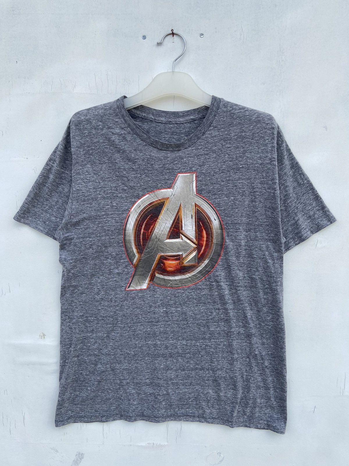Mad Engine Avengers Logo By Mad Engine Triblend Size US M / EU 48-50 / 2 - 1 Thumbnail