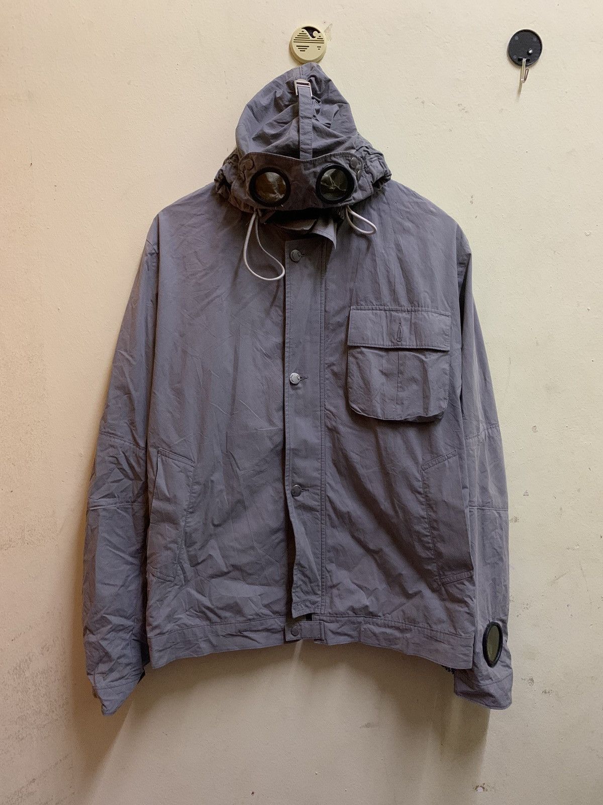 Vintage cp company goggle on sale jacket