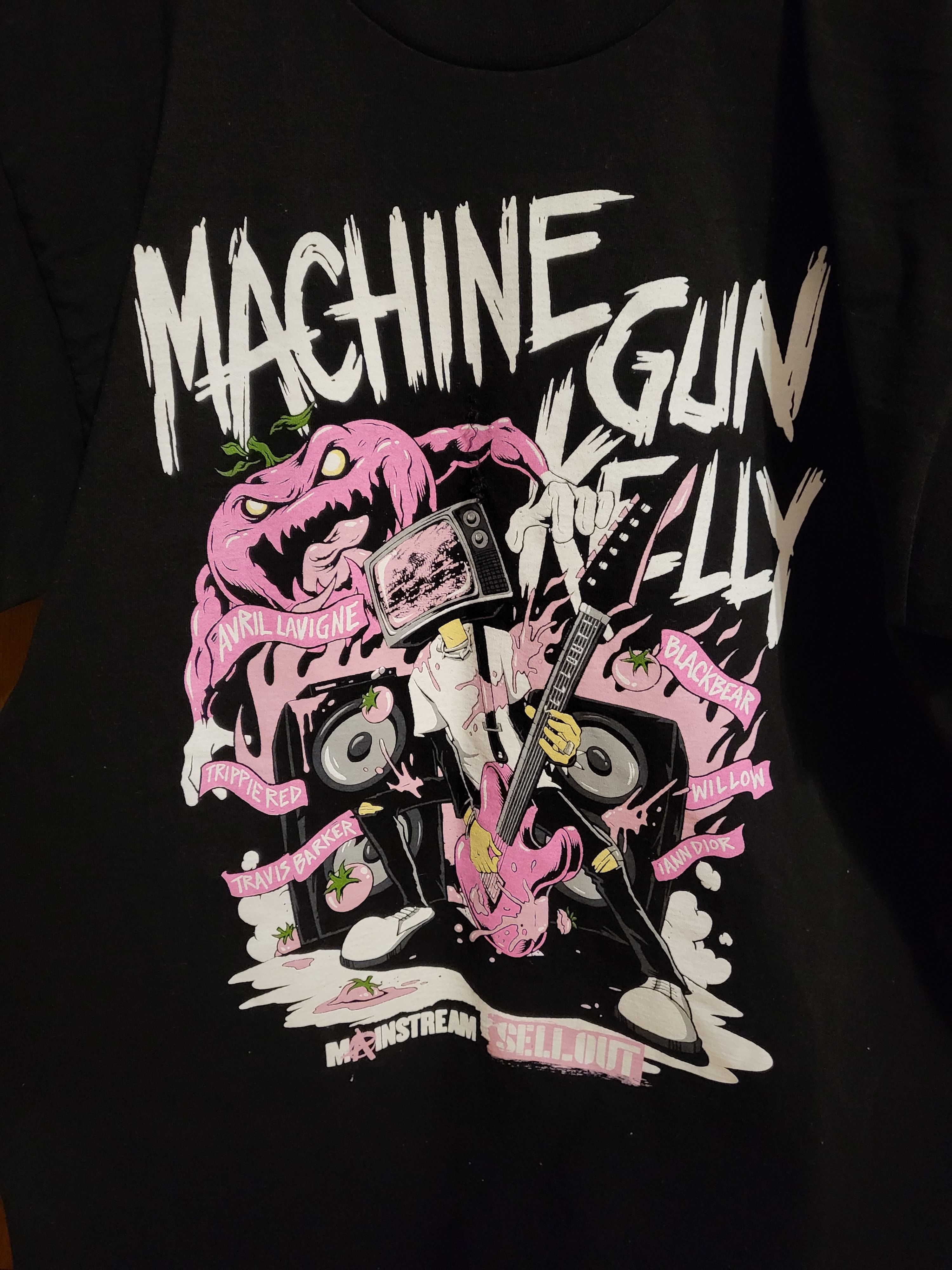 Band Tees Machine Gun Kelly Mainstream Sellout 2022 Official Tour MGK Size US L / EU 52-54 / 3 - 2 Thumbnail